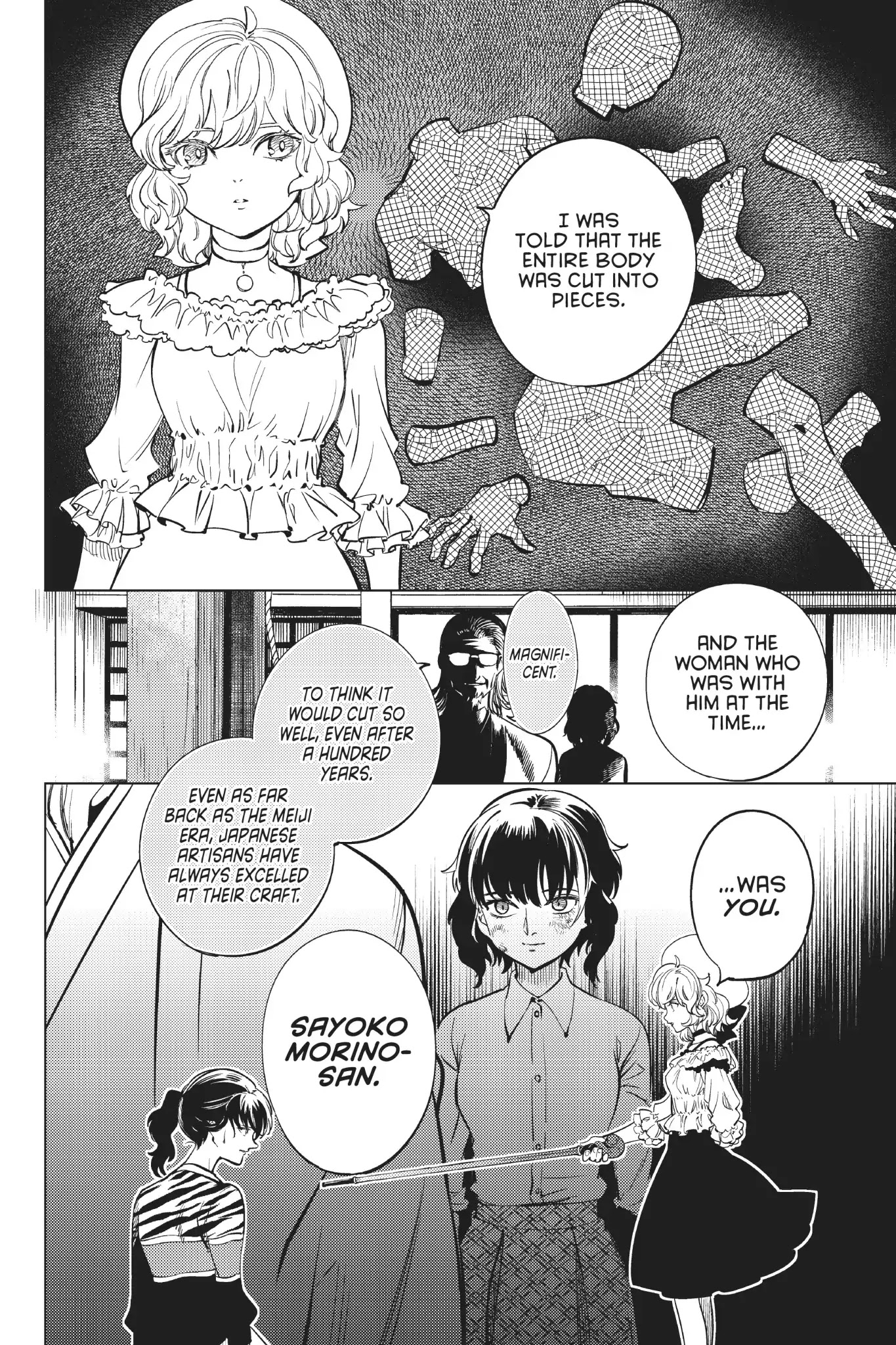 Kyokou Suiri Chapter 22 page 21 - Chapter 22: Guillotine Sanshirô Part Two
