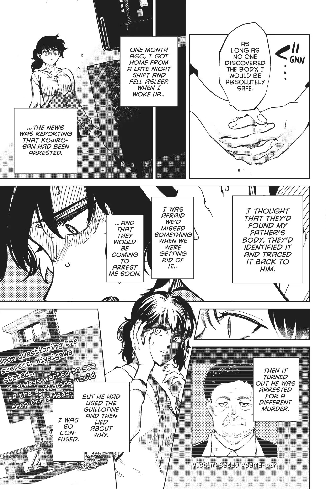 Kyokou Suiri Chapter 22 page 30 - Chapter 22: Guillotine Sanshirô Part Two