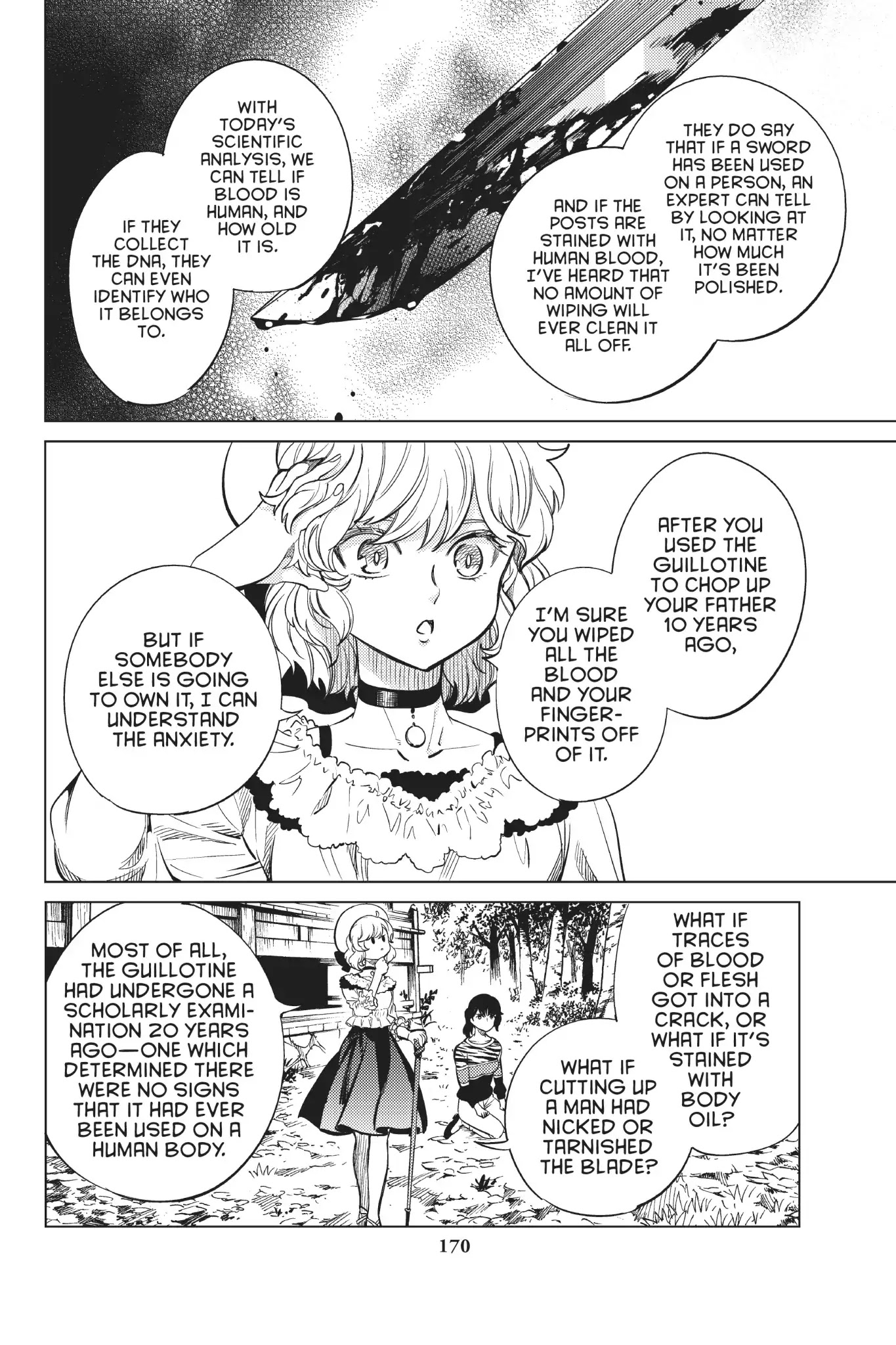 Kyokou Suiri Chapter 22 page 35 - Chapter 22: Guillotine Sanshirô Part Two