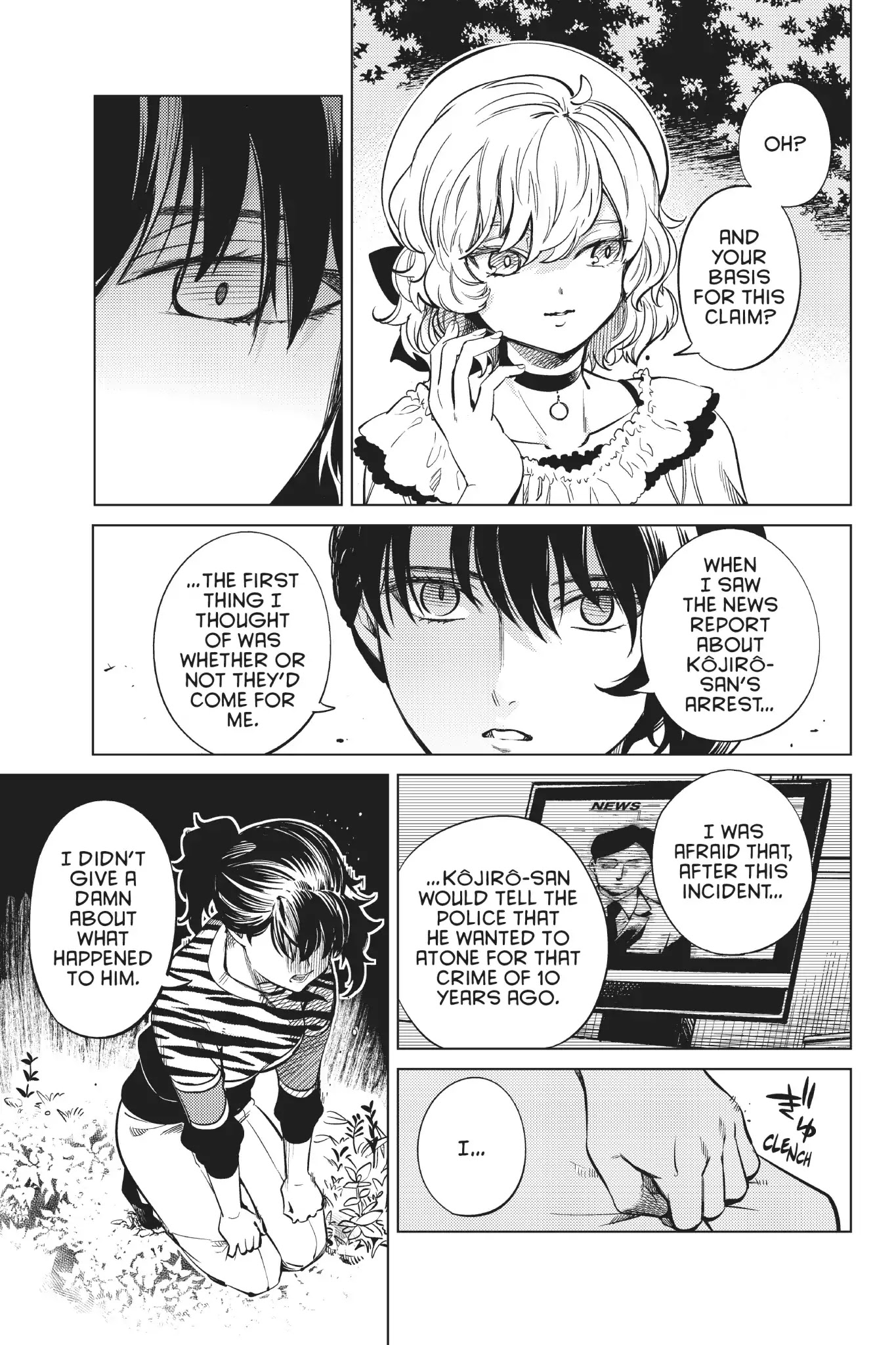 Kyokou Suiri Chapter 22 page 40 - Chapter 22: Guillotine Sanshirô Part Two