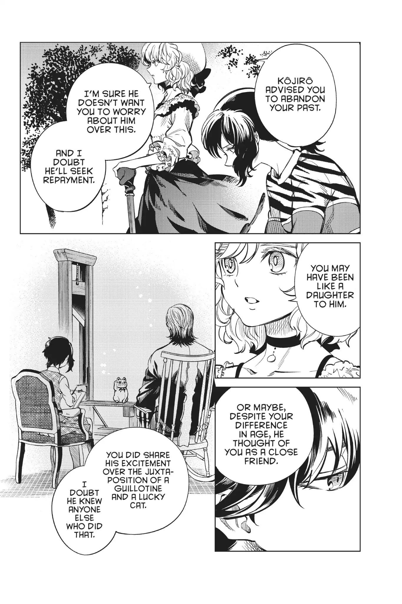 Kyokou Suiri Chapter 22 page 43 - Chapter 22: Guillotine Sanshirô Part Two
