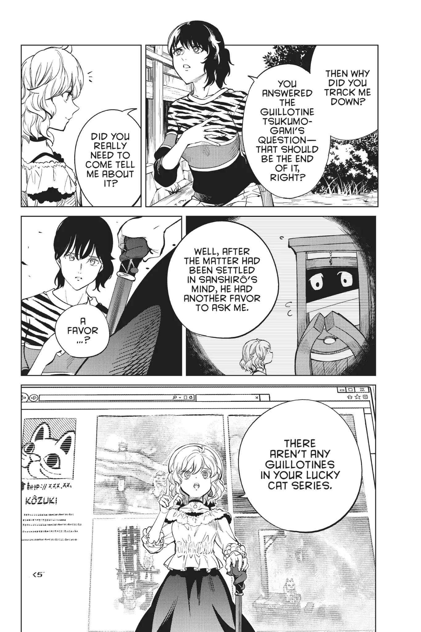 Kyokou Suiri Chapter 22 page 45 - Chapter 22: Guillotine Sanshirô Part Two