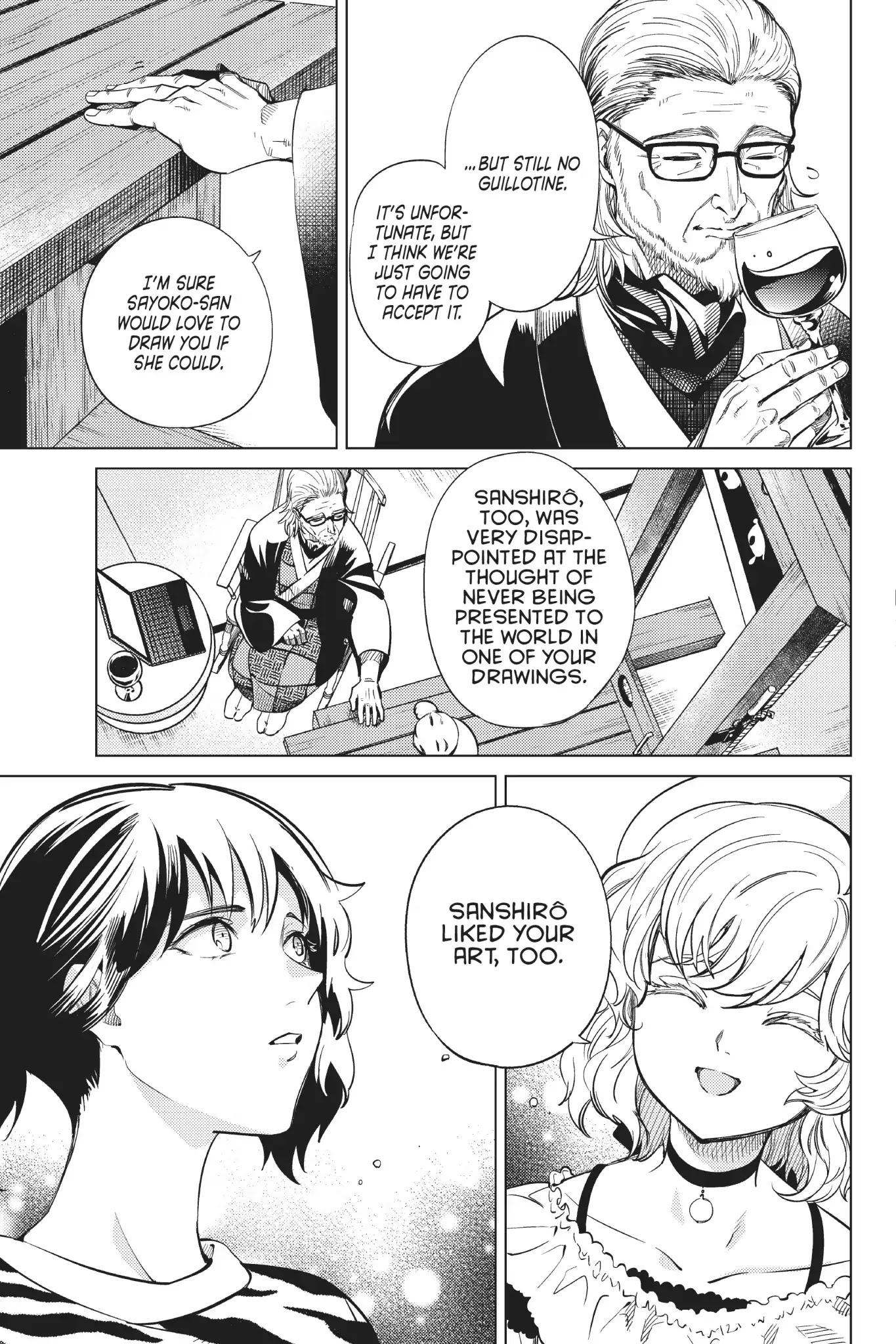 Kyokou Suiri Chapter 22 page 48 - Chapter 22: Guillotine Sanshirô Part Two