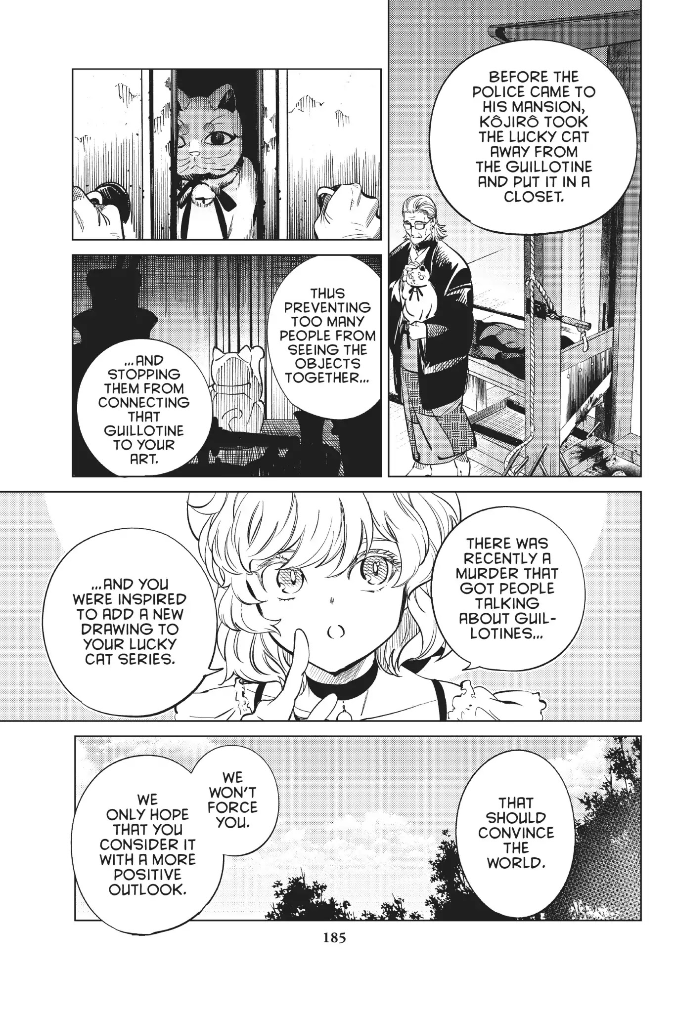 Kyokou Suiri Chapter 22 page 50 - Chapter 22: Guillotine Sanshirô Part Two