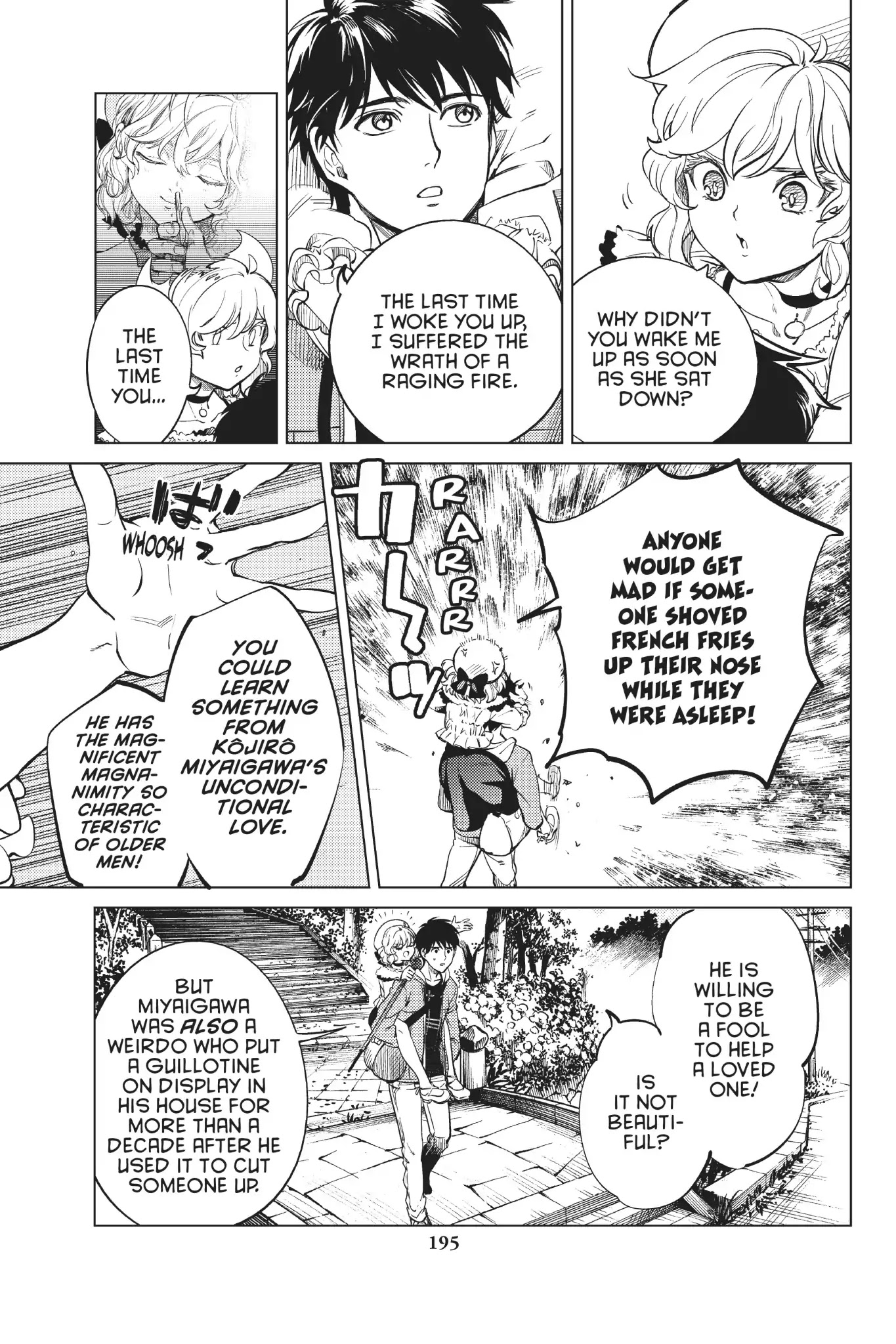 Kyokou Suiri Chapter 22 page 60 - Chapter 22: Guillotine Sanshirô Part Two