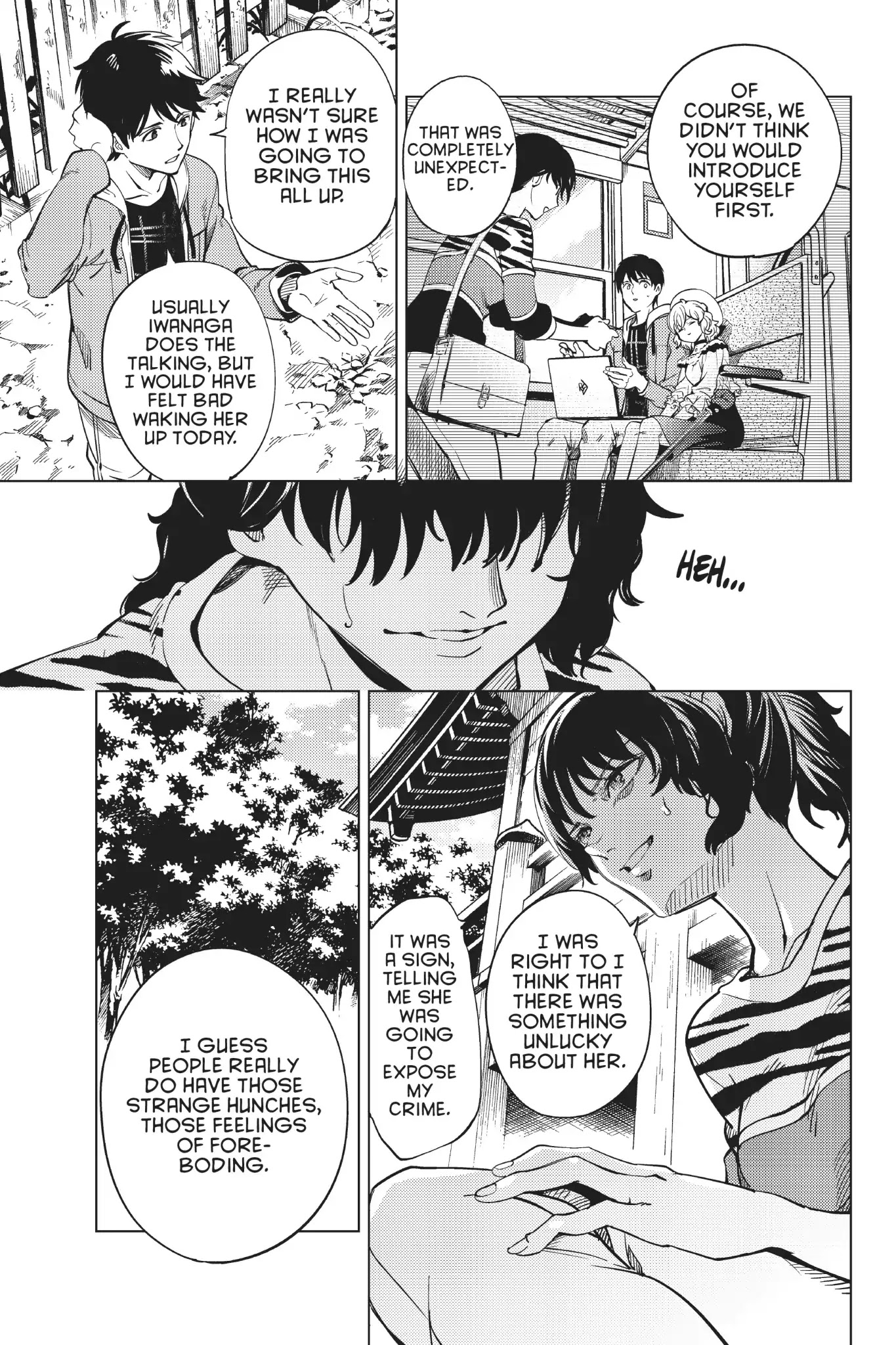 Kyokou Suiri Chapter 22 page 9 - Chapter 22: Guillotine Sanshirô Part Two