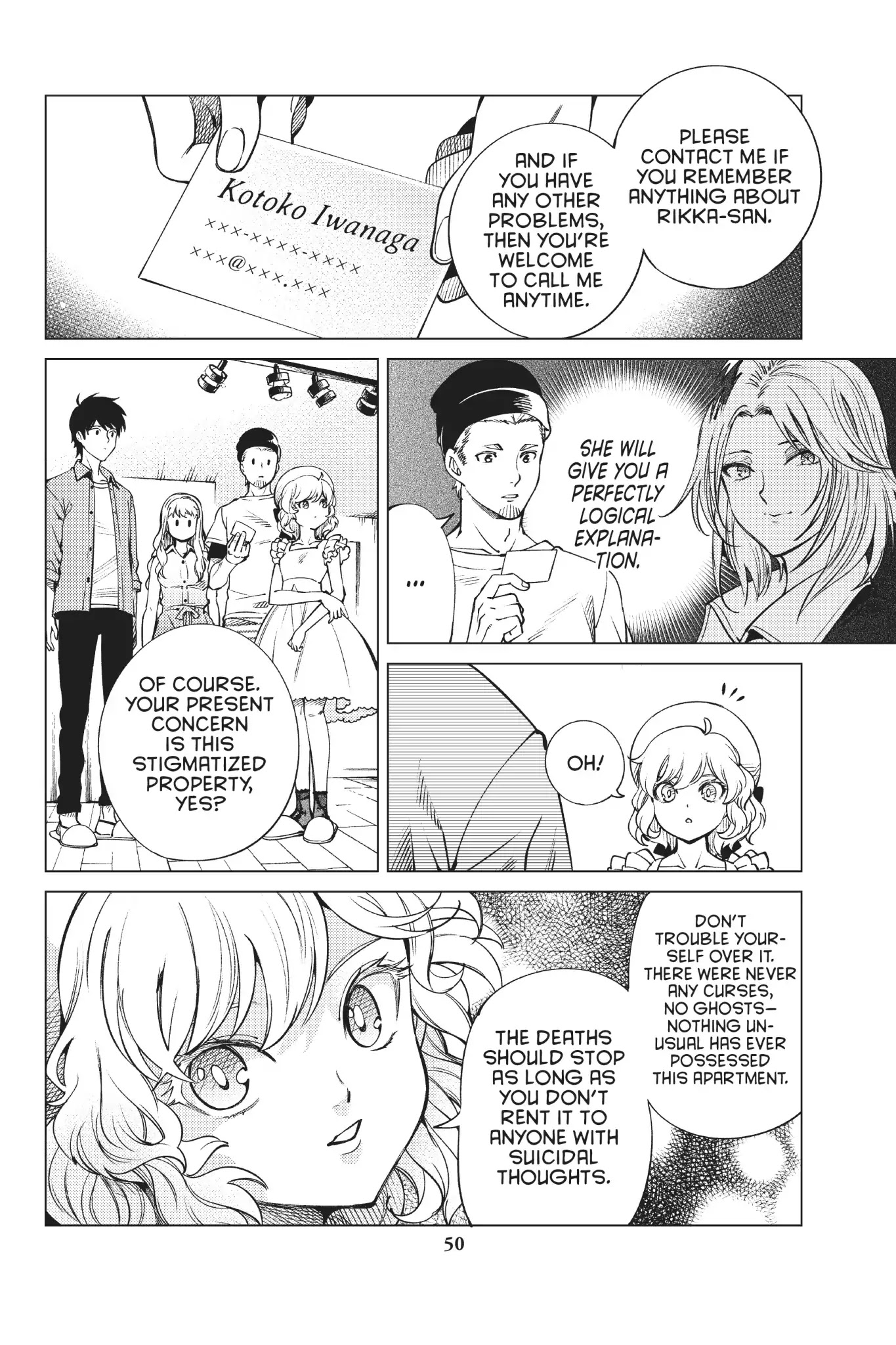 Kyokou Suiri Chapter 23 page 50 - Chapter 23: Rikka Returns