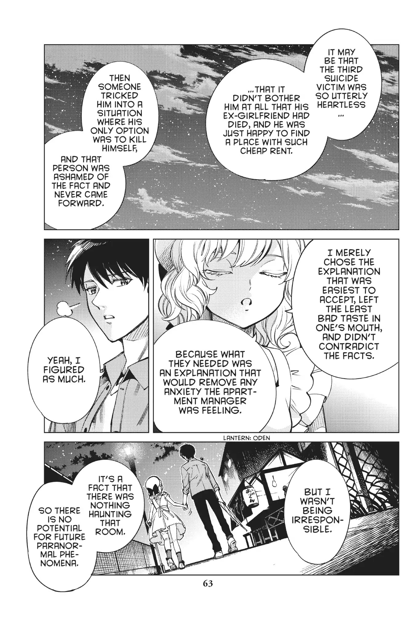 Kyokou Suiri Chapter 23 page 63 - Chapter 23: Rikka Returns