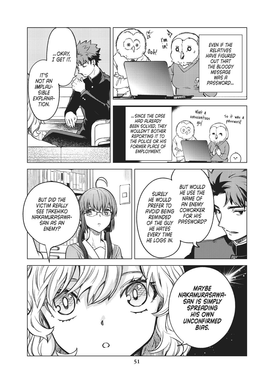 Kyokou Suiri Chapter 29 page 52 - Chapter 29
