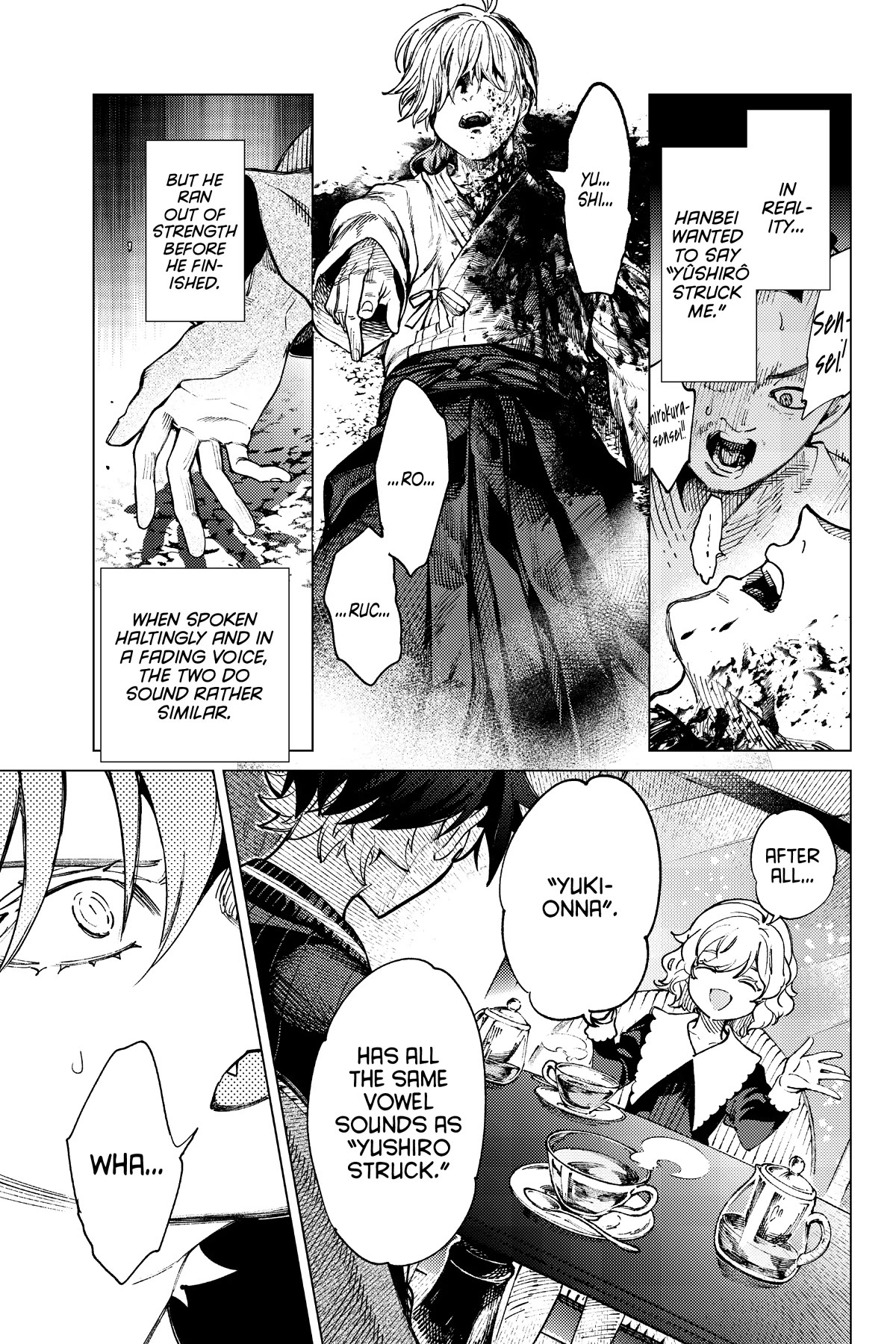 Kyokou Suiri Chapter 55 page 36 - Chapter 55
