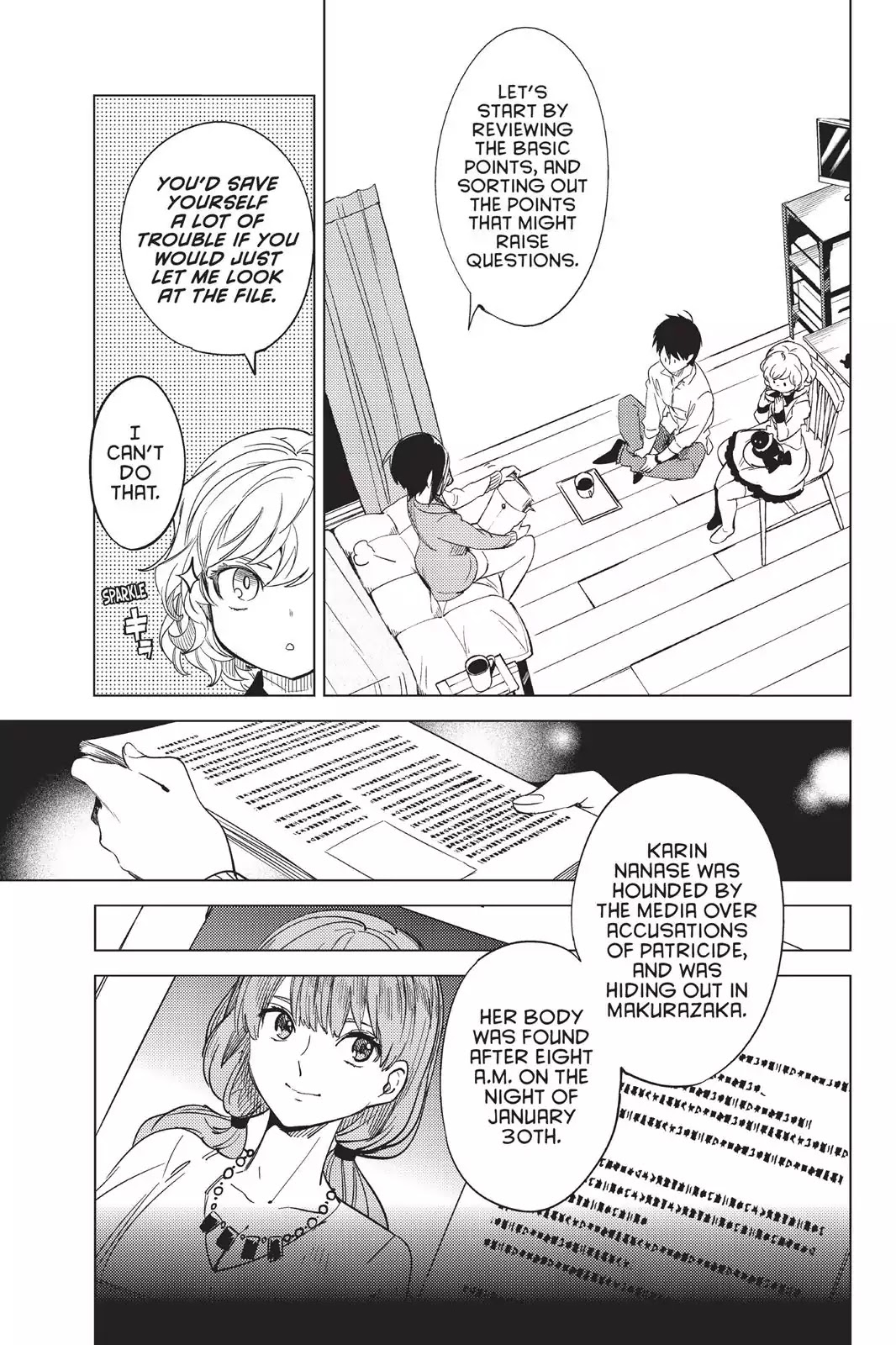 Kyokou Suiri Chapter 6 page 13 - Chapter 6: Karin Nanase And Hatsumi Nanase