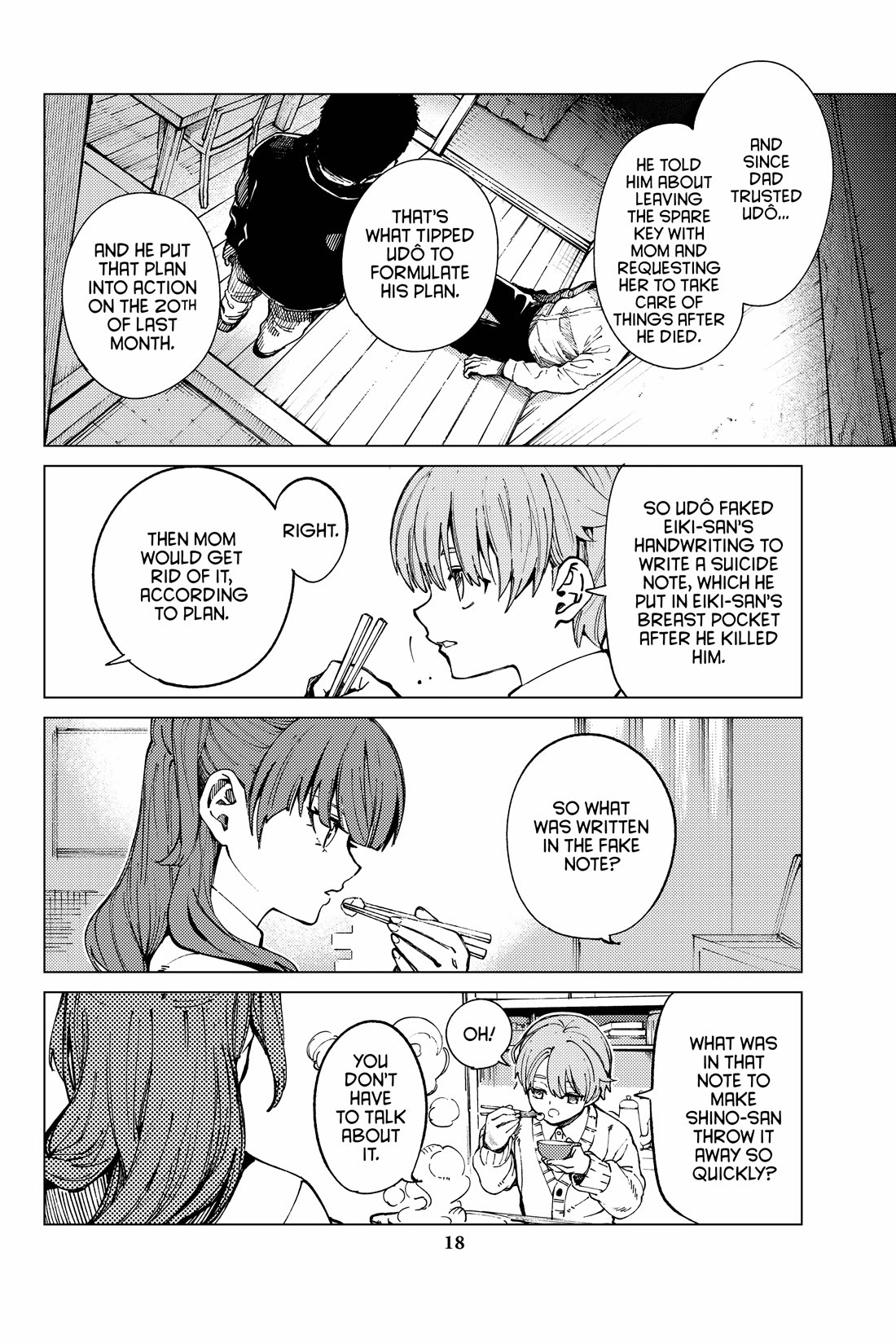 Kyokou Suiri Chapter 66 page 19 - Chapter 66