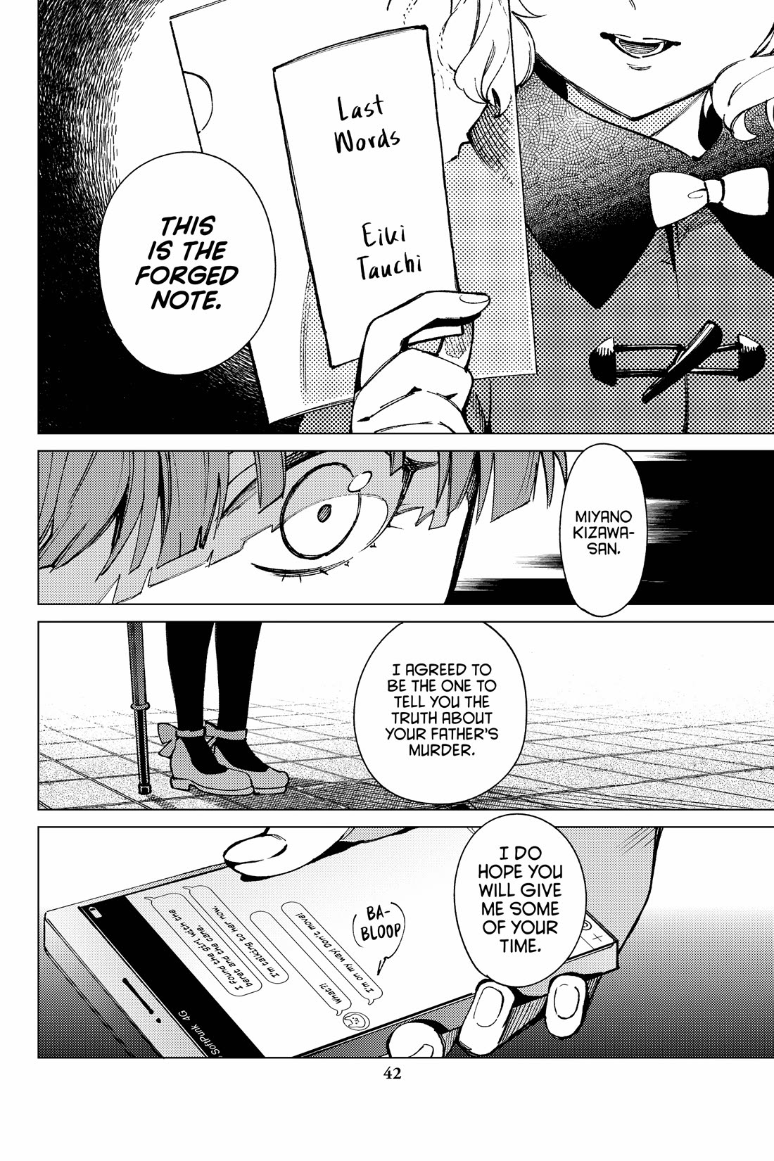 Kyokou Suiri Chapter 67 page 4 - Chapter 67