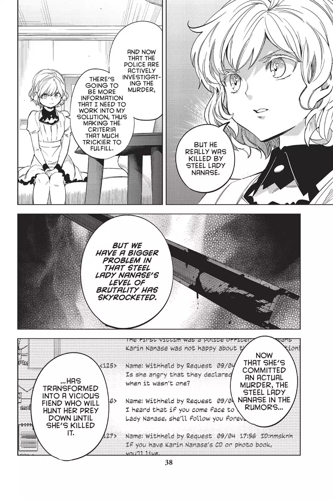 Kyokou Suiri Chapter 7 page 39 - Chapter 7: Preparing To Conquer The Steel Lady