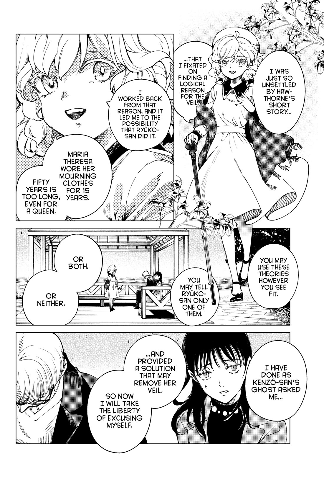 Kyokou Suiri Chapter 74 page 36 - Chapter 74