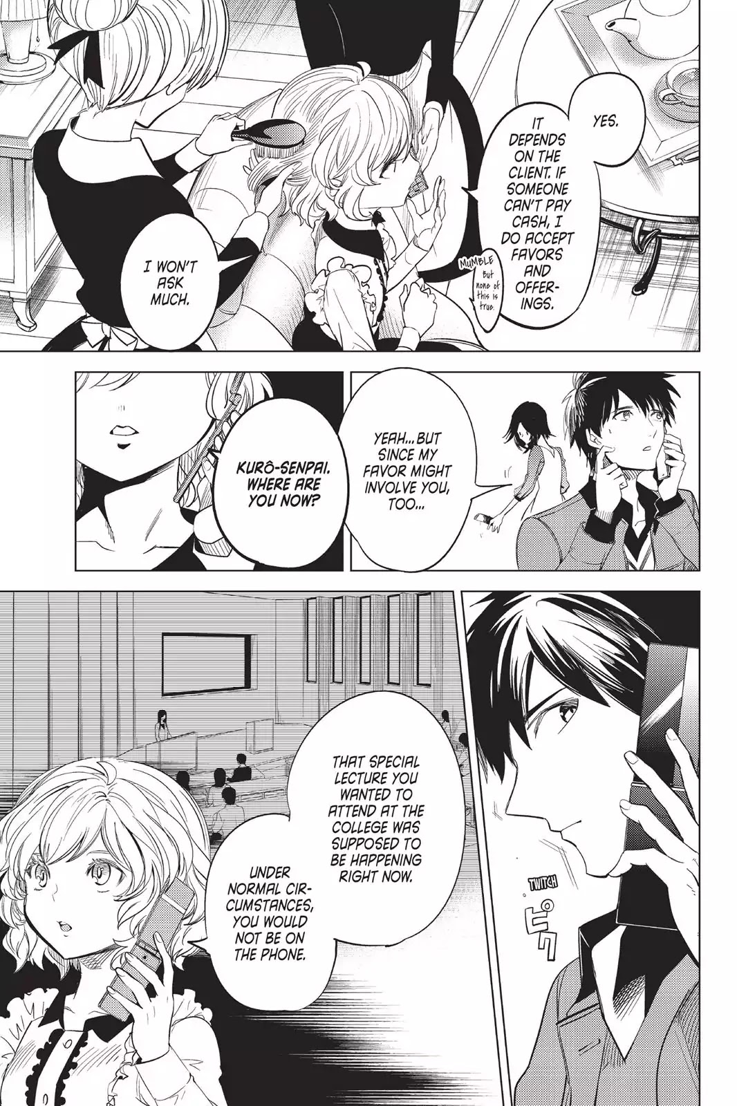Kyokou Suiri Chapter 8 page 28 - Chapter 8: She Who Spins Fictions