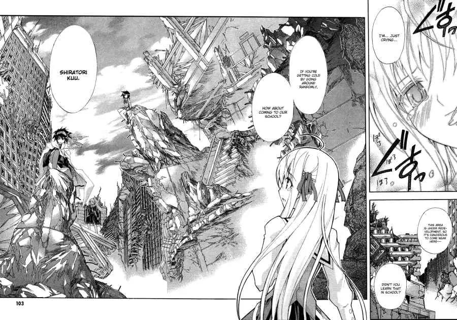 Kyoshiro to Towa no Sora Chapter 3 page 21 - Chapter 3: The Turning Love Triangle