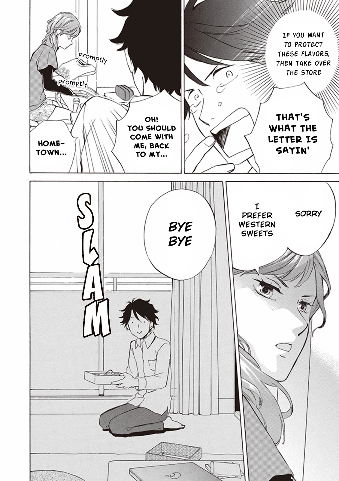 Kyoto & Wagashi & Family Chapter 1 page 12 - Chapter 1: Nagomu and Itsuka