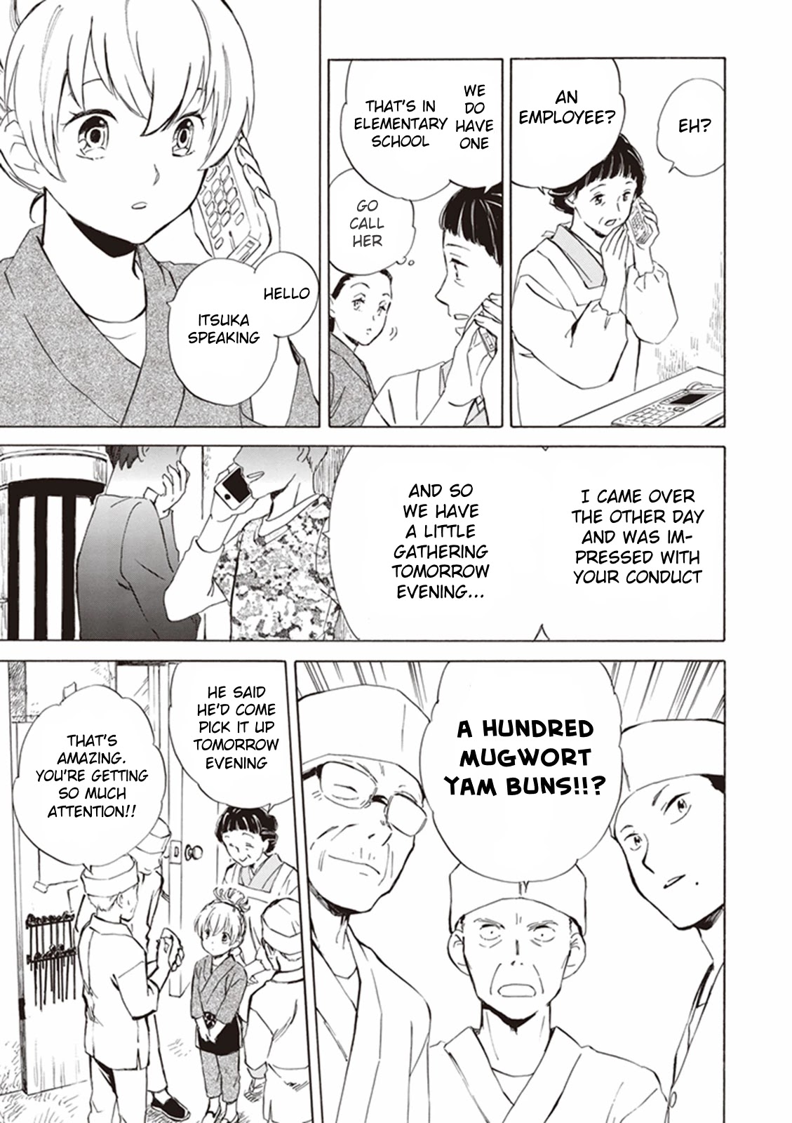 Kyoto & Wagashi & Family Chapter 1 page 35 - Chapter 1: Nagomu and Itsuka