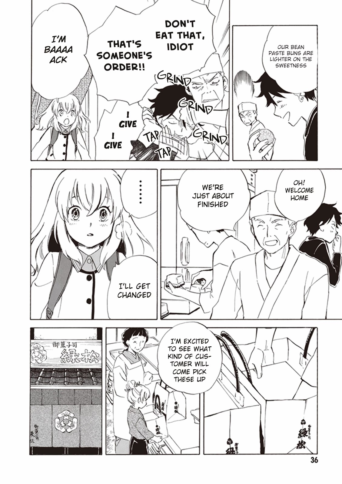 Kyoto & Wagashi & Family Chapter 1 page 38 - Chapter 1: Nagomu and Itsuka