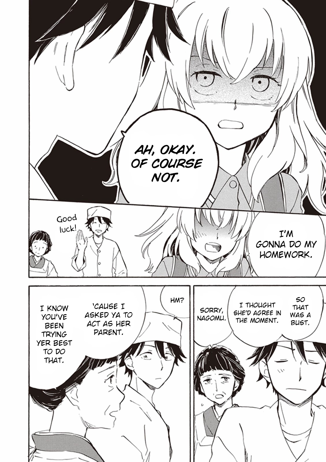 Kyoto & Wagashi & Family Chapter 10 page 10 - Chapter 10: Clovers and the First Storm