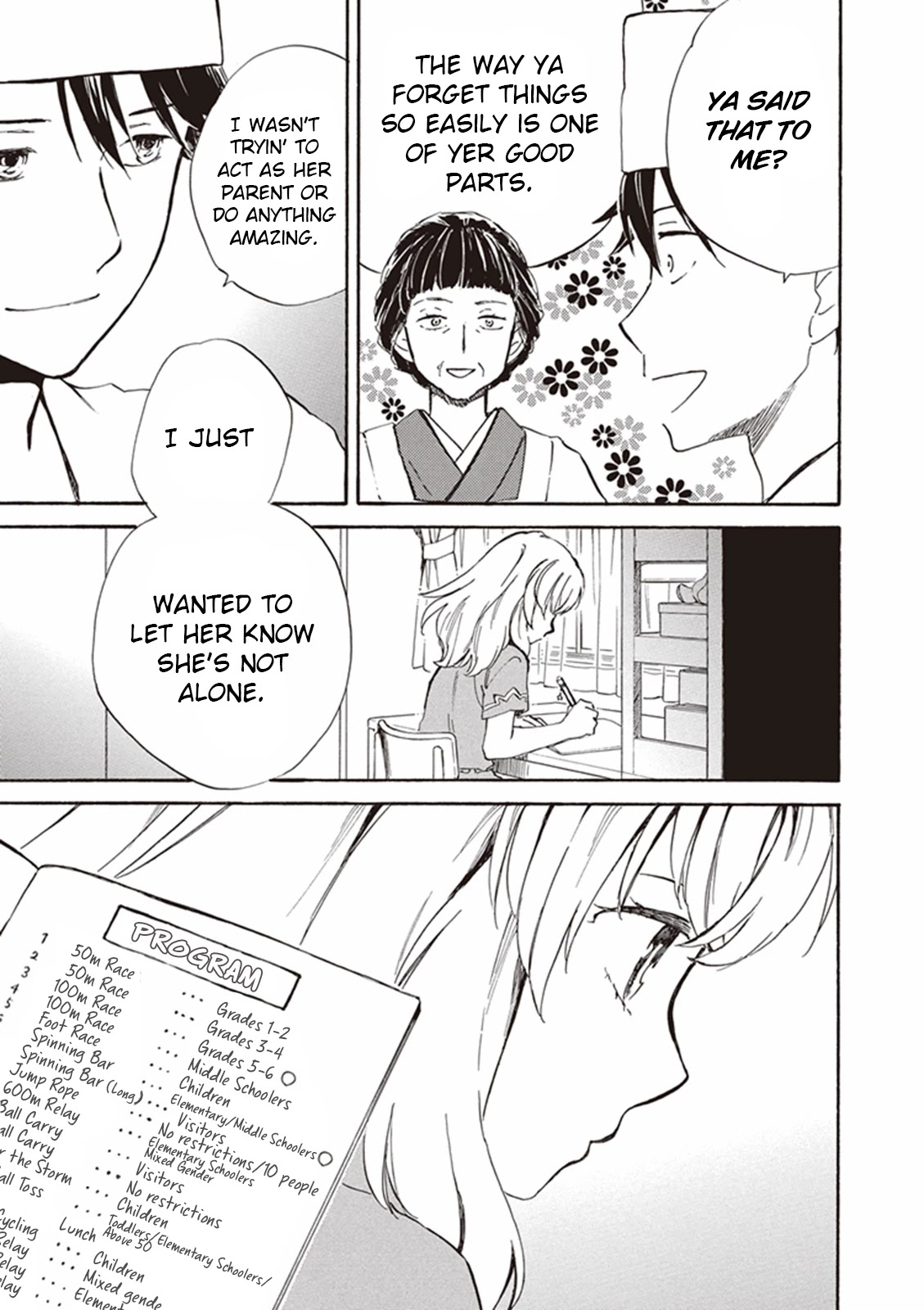 Kyoto & Wagashi & Family Chapter 10 page 11 - Chapter 10: Clovers and the First Storm