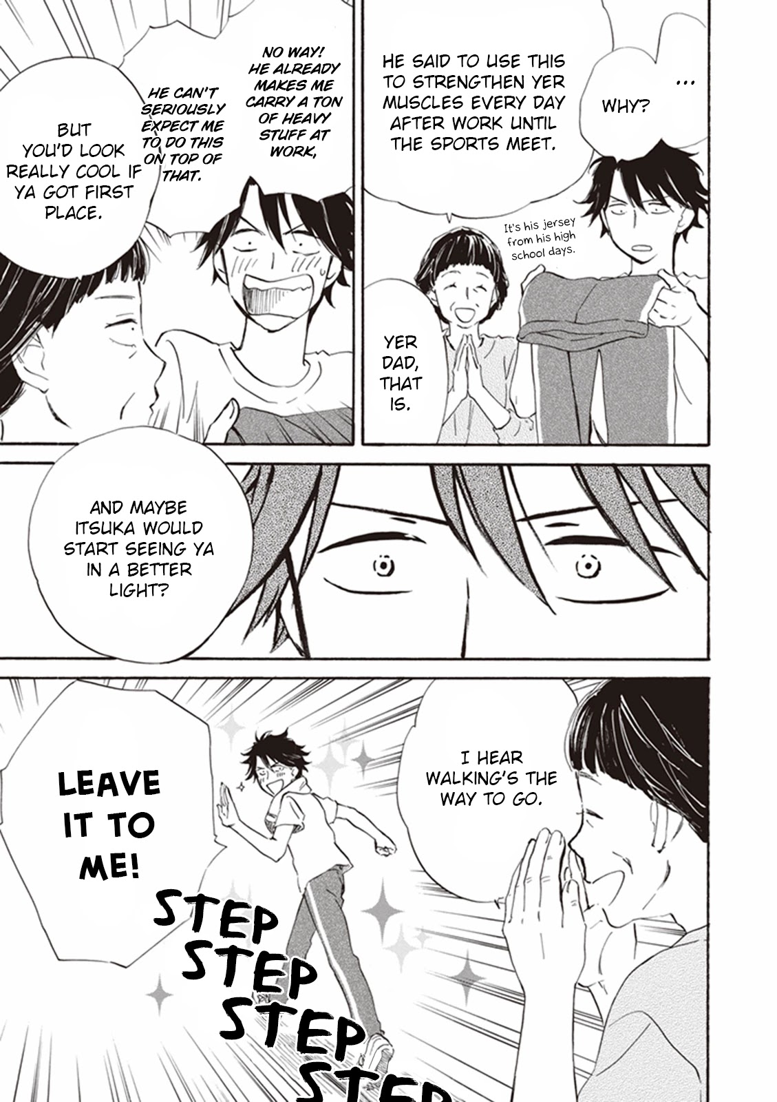 Kyoto & Wagashi & Family Chapter 10 page 13 - Chapter 10: Clovers and the First Storm