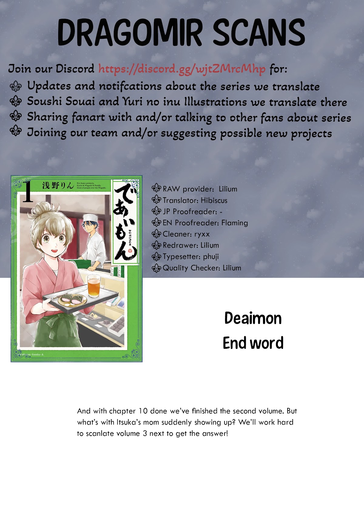 Kyoto & Wagashi & Family Chapter 10 page 41 - Chapter 10: Clovers and the First Storm