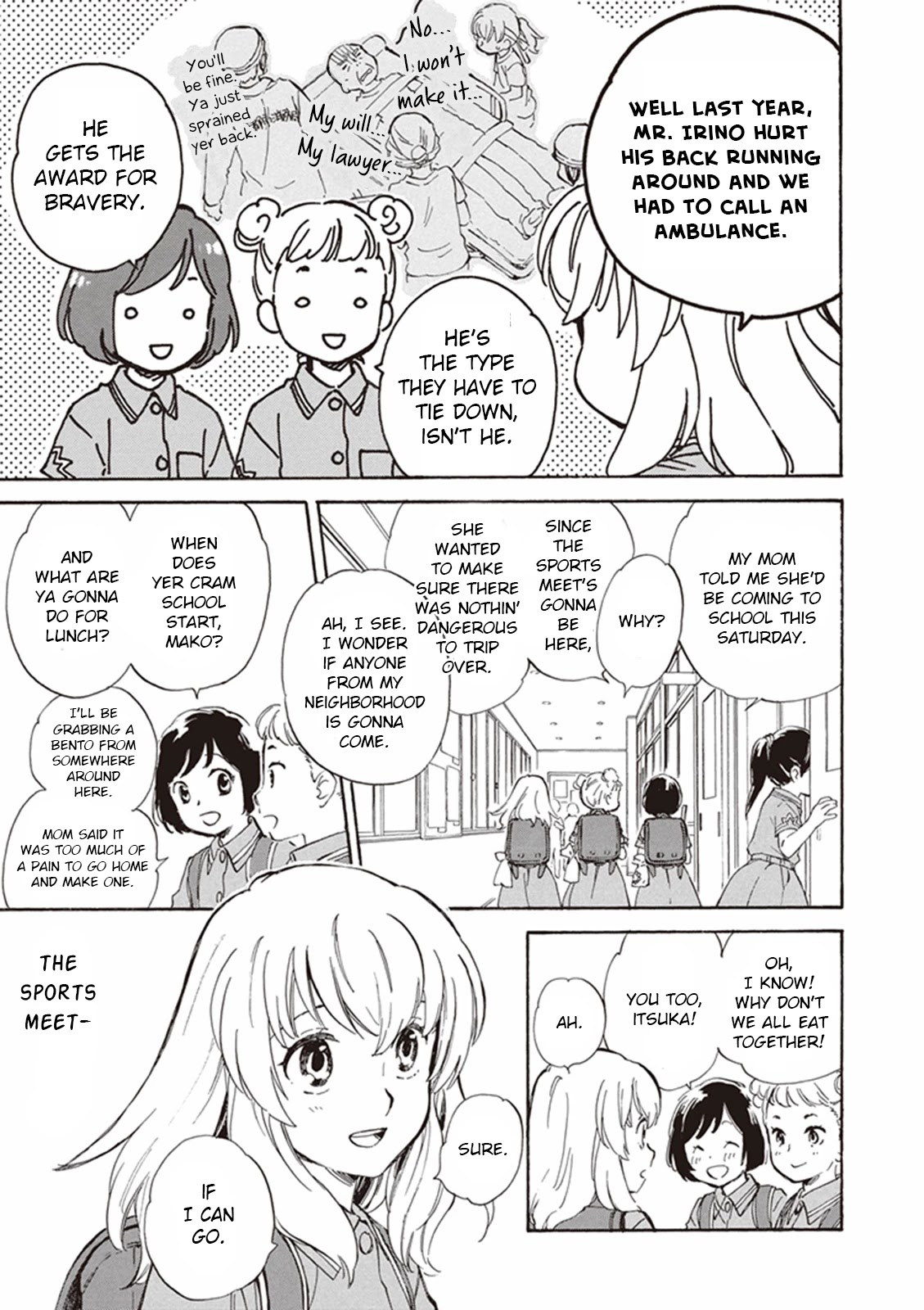 Kyoto & Wagashi & Family Chapter 10 page 5 - Chapter 10: Clovers and the First Storm