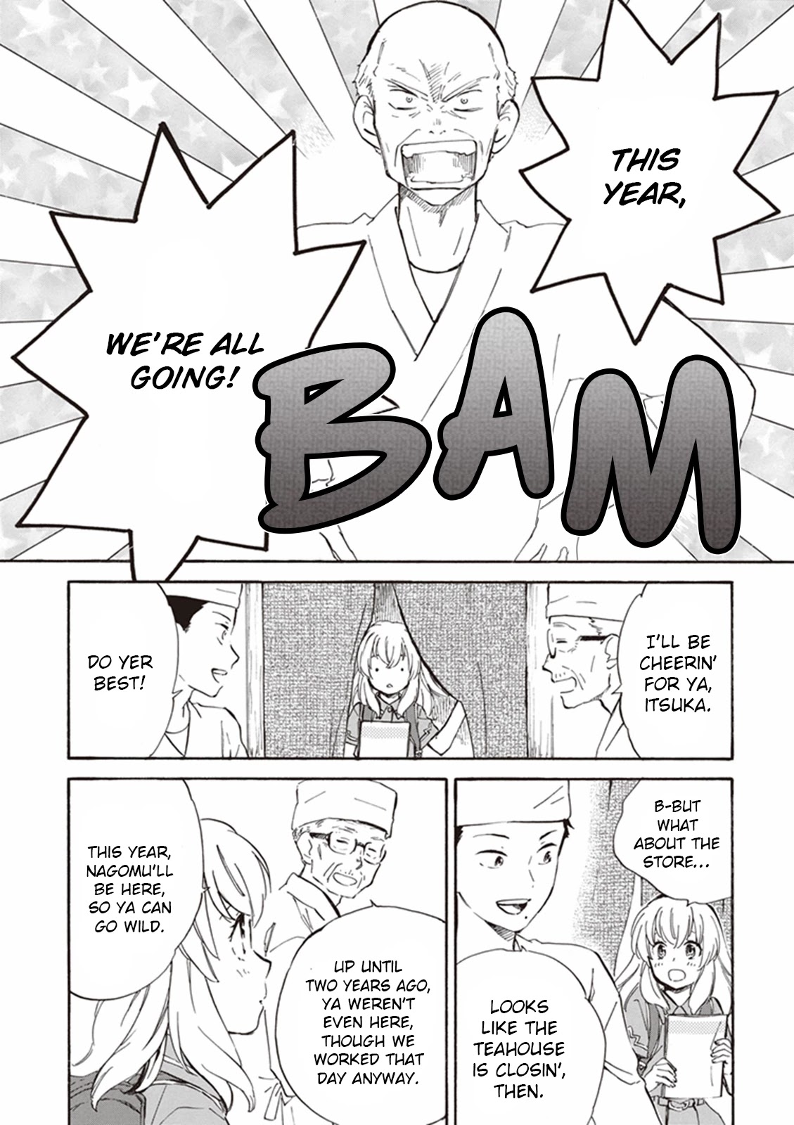 Kyoto & Wagashi & Family Chapter 10 page 8 - Chapter 10: Clovers and the First Storm