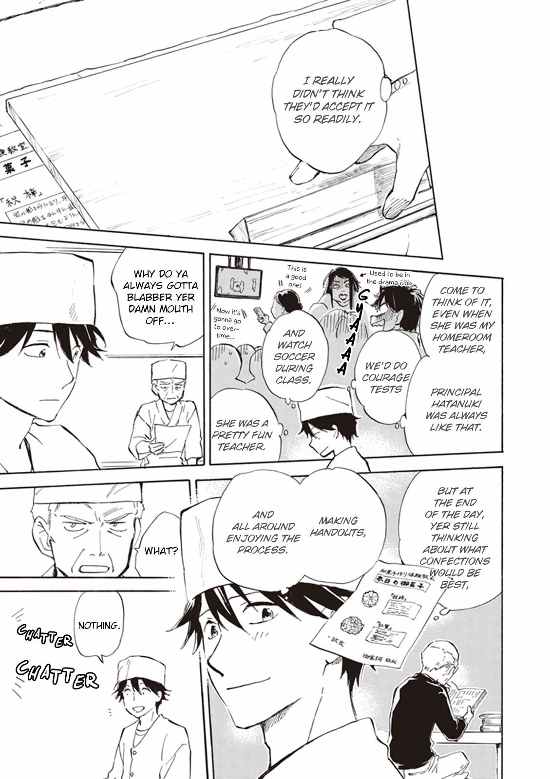 Kyoto & Wagashi & Family Chapter 12 page 11 - Chapter 12: Eight Blooming Autumn Petals