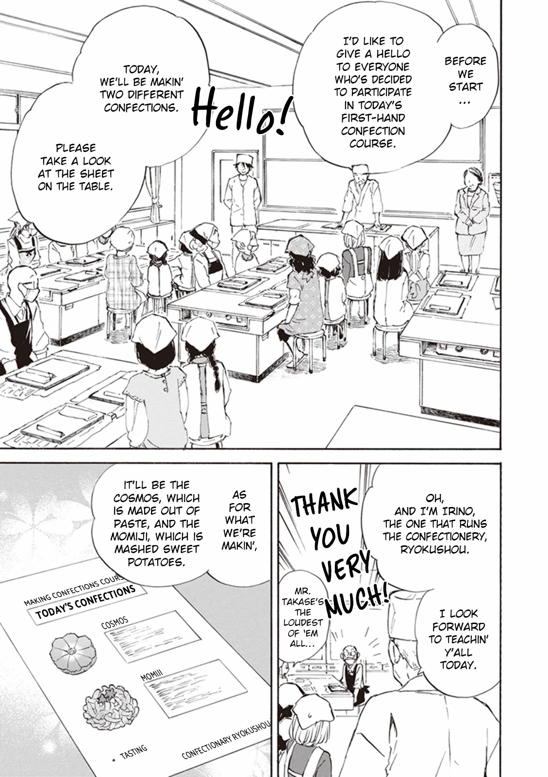 Kyoto & Wagashi & Family Chapter 12 page 15 - Chapter 12: Eight Blooming Autumn Petals