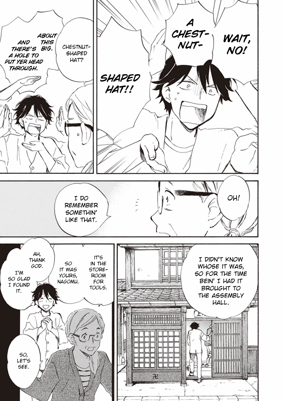 Kyoto & Wagashi & Family Chapter 13 page 9 - Chapter 13: Chestnut Retrospective