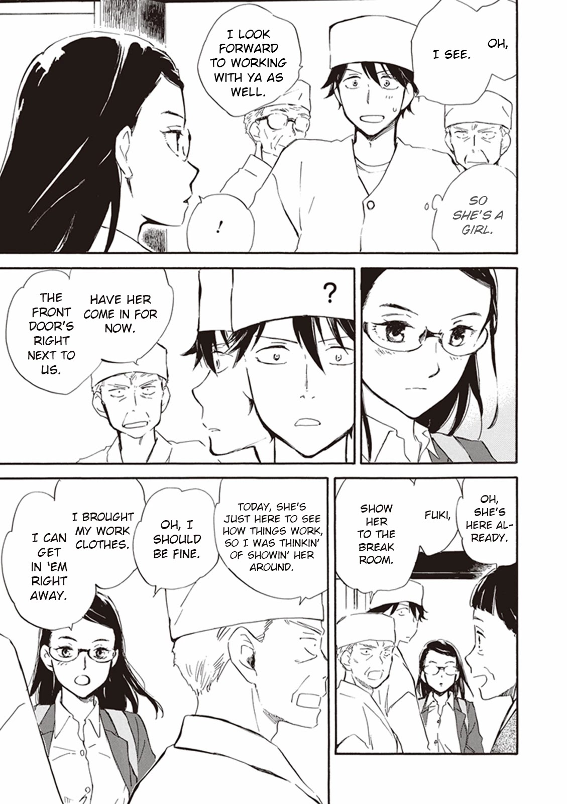 Kyoto & Wagashi & Family Chapter 14 page 7 - Chapter 14: Dance to the Autumn Colors