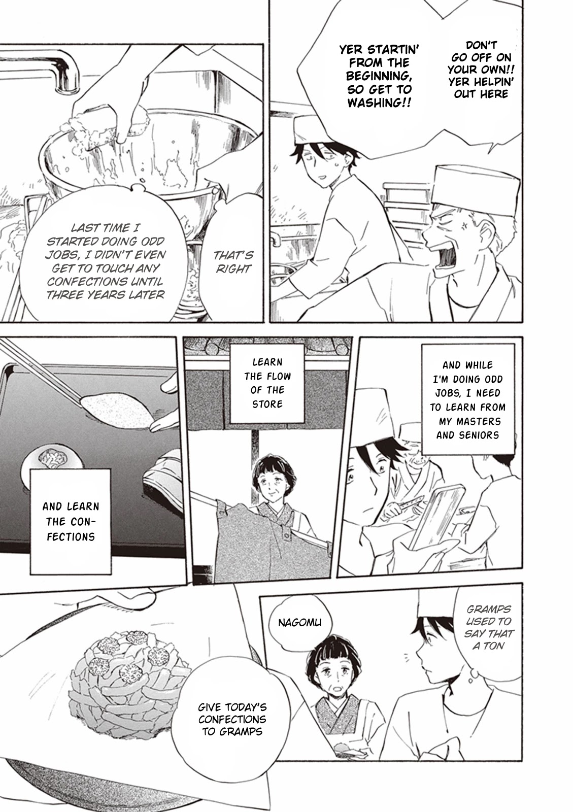 Kyoto & Wagashi & Family Chapter 2 page 11 - Chapter 2: A Day in the Life