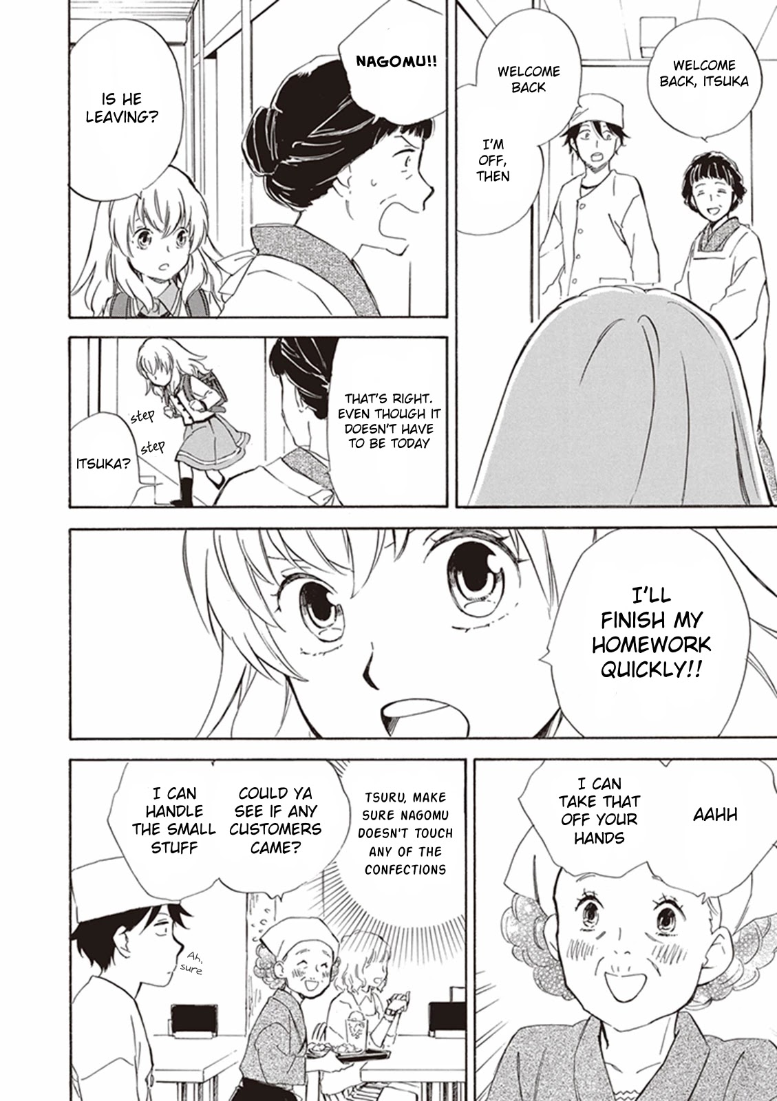 Kyoto & Wagashi & Family Chapter 2 page 18 - Chapter 2: A Day in the Life