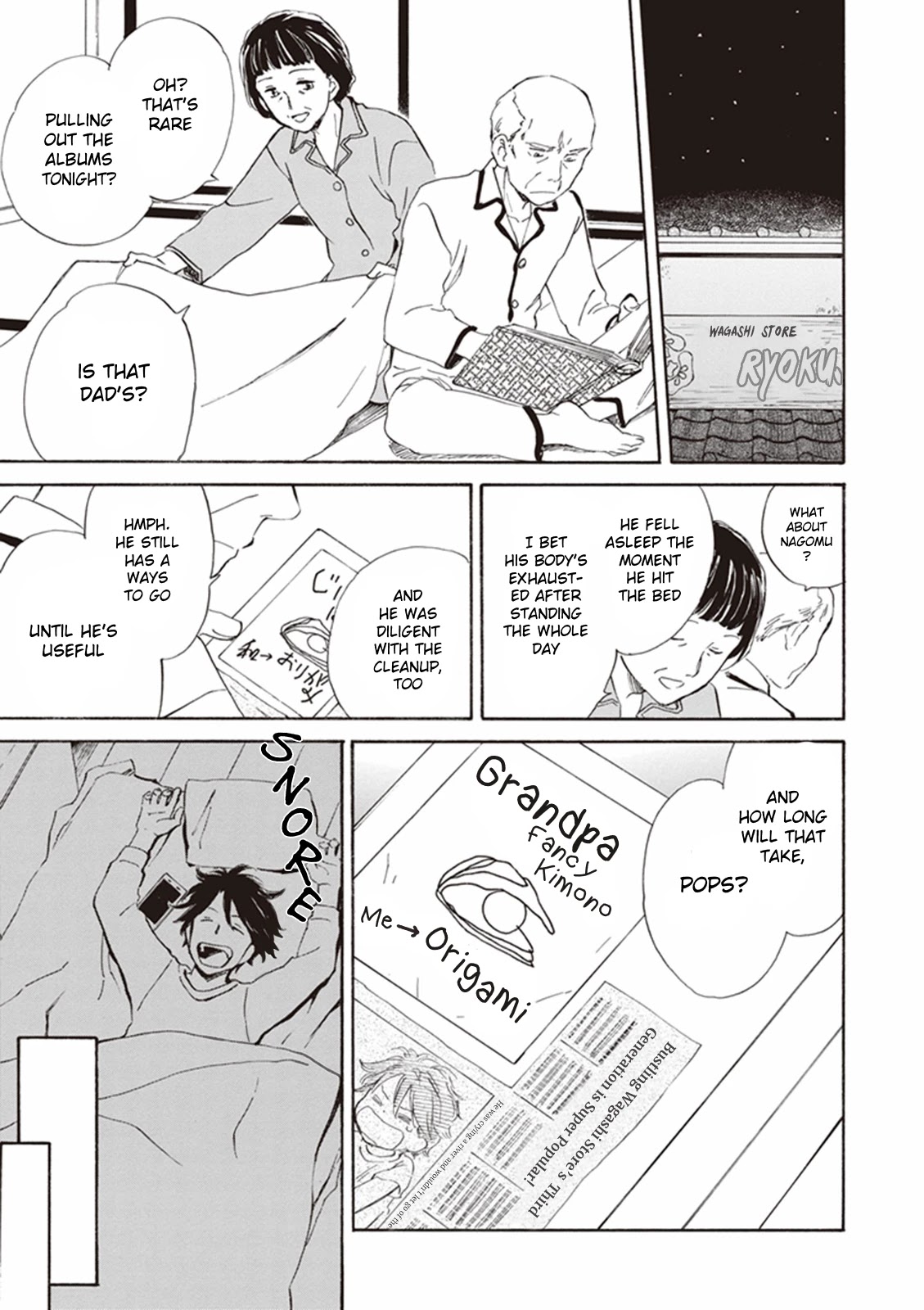 Kyoto & Wagashi & Family Chapter 2 page 31 - Chapter 2: A Day in the Life