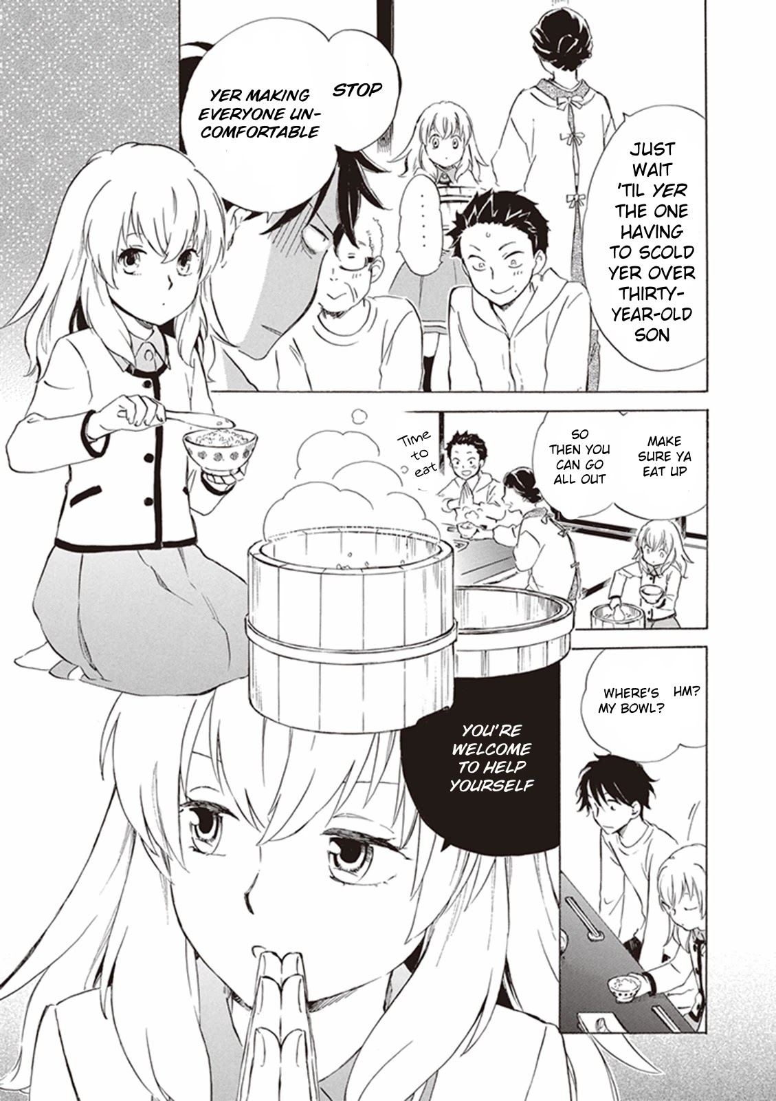 Kyoto & Wagashi & Family Chapter 2 page 5 - Chapter 2: A Day in the Life