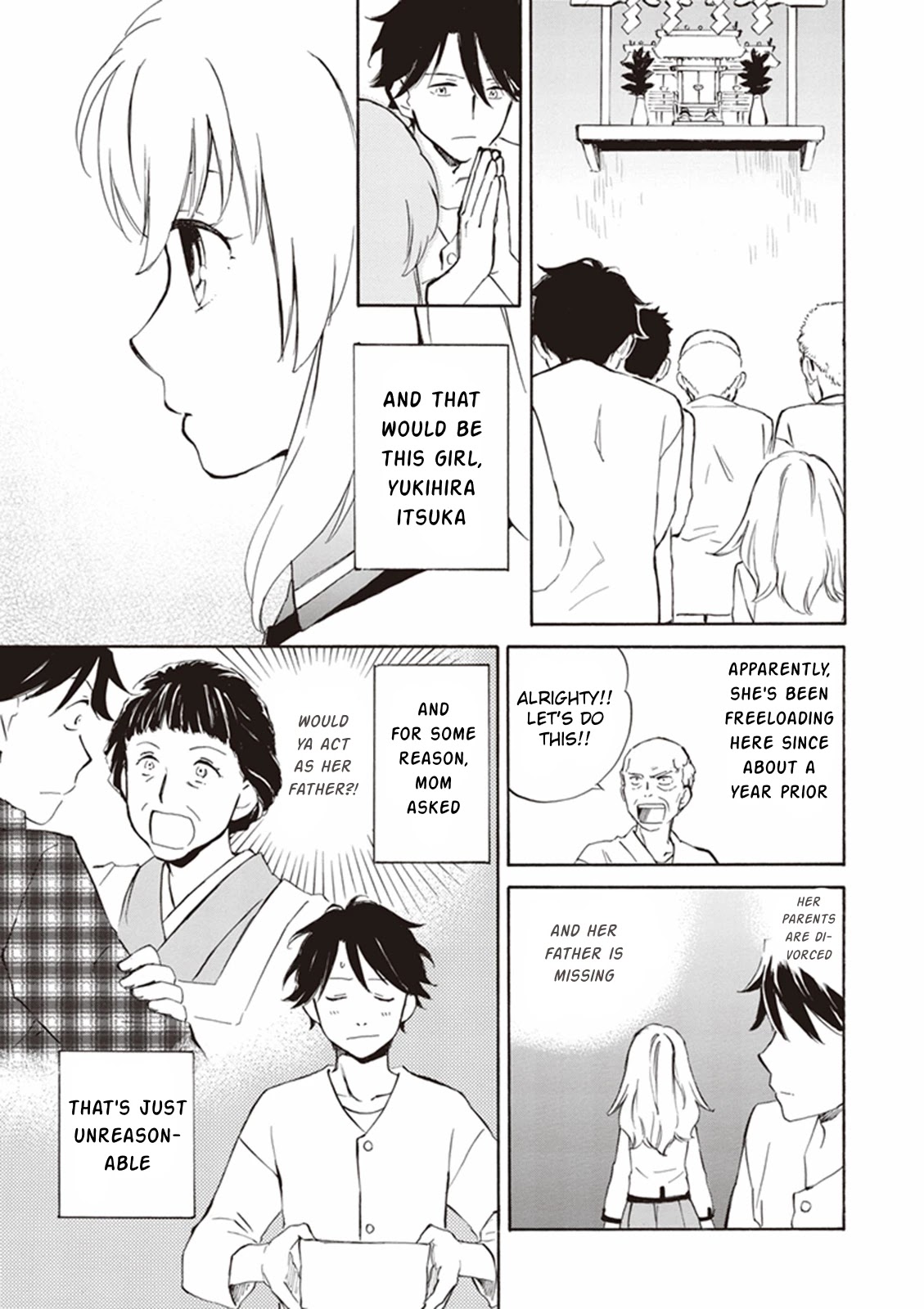 Kyoto & Wagashi & Family Chapter 2 page 7 - Chapter 2: A Day in the Life