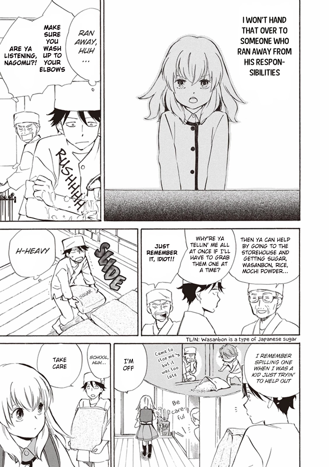 Kyoto & Wagashi & Family Chapter 2 page 9 - Chapter 2: A Day in the Life
