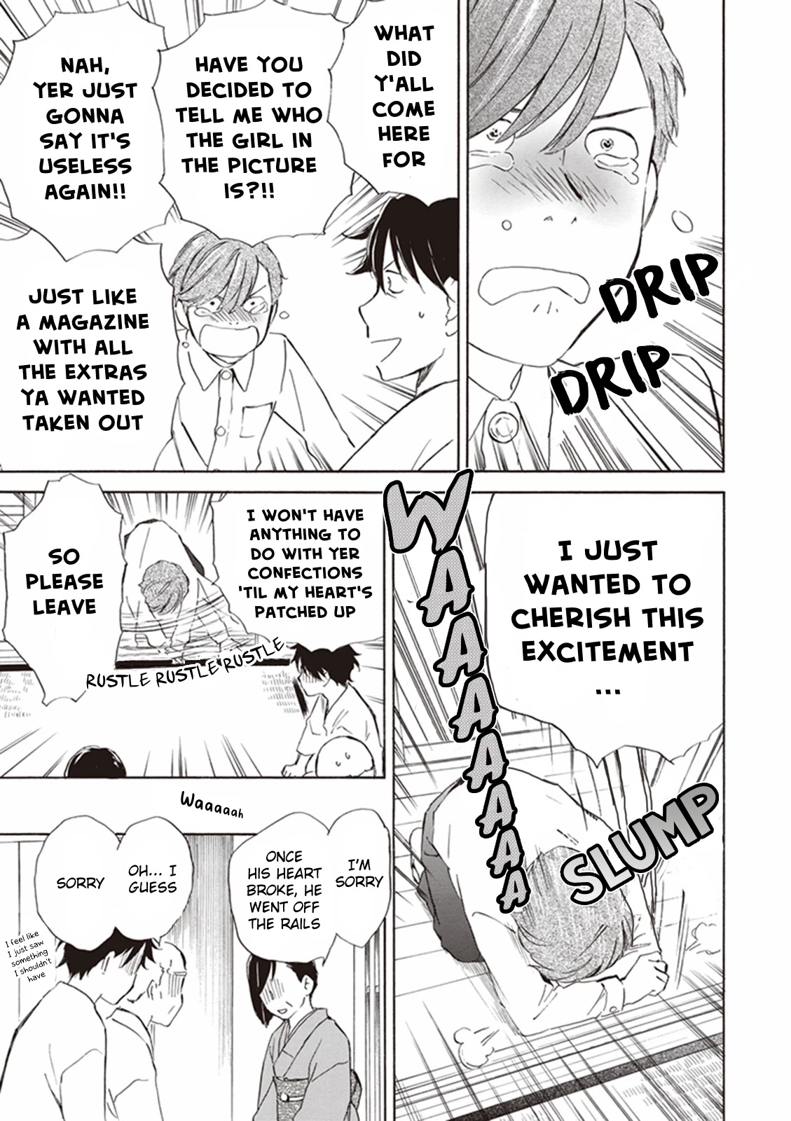 Kyoto & Wagashi & Family Chapter 3 page 13 - Chapter 3: Blue Winds
