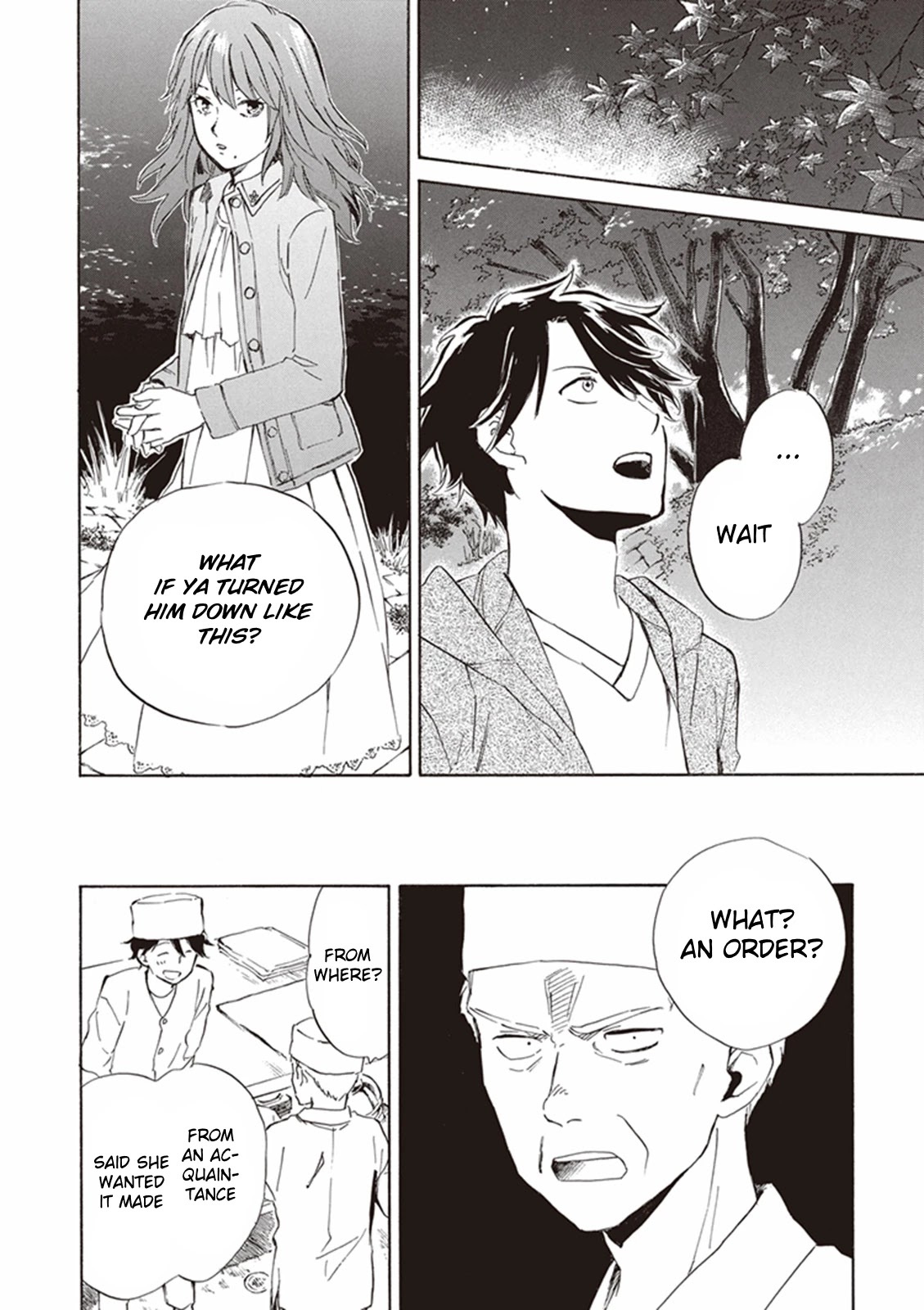 Kyoto & Wagashi & Family Chapter 3 page 24 - Chapter 3: Blue Winds
