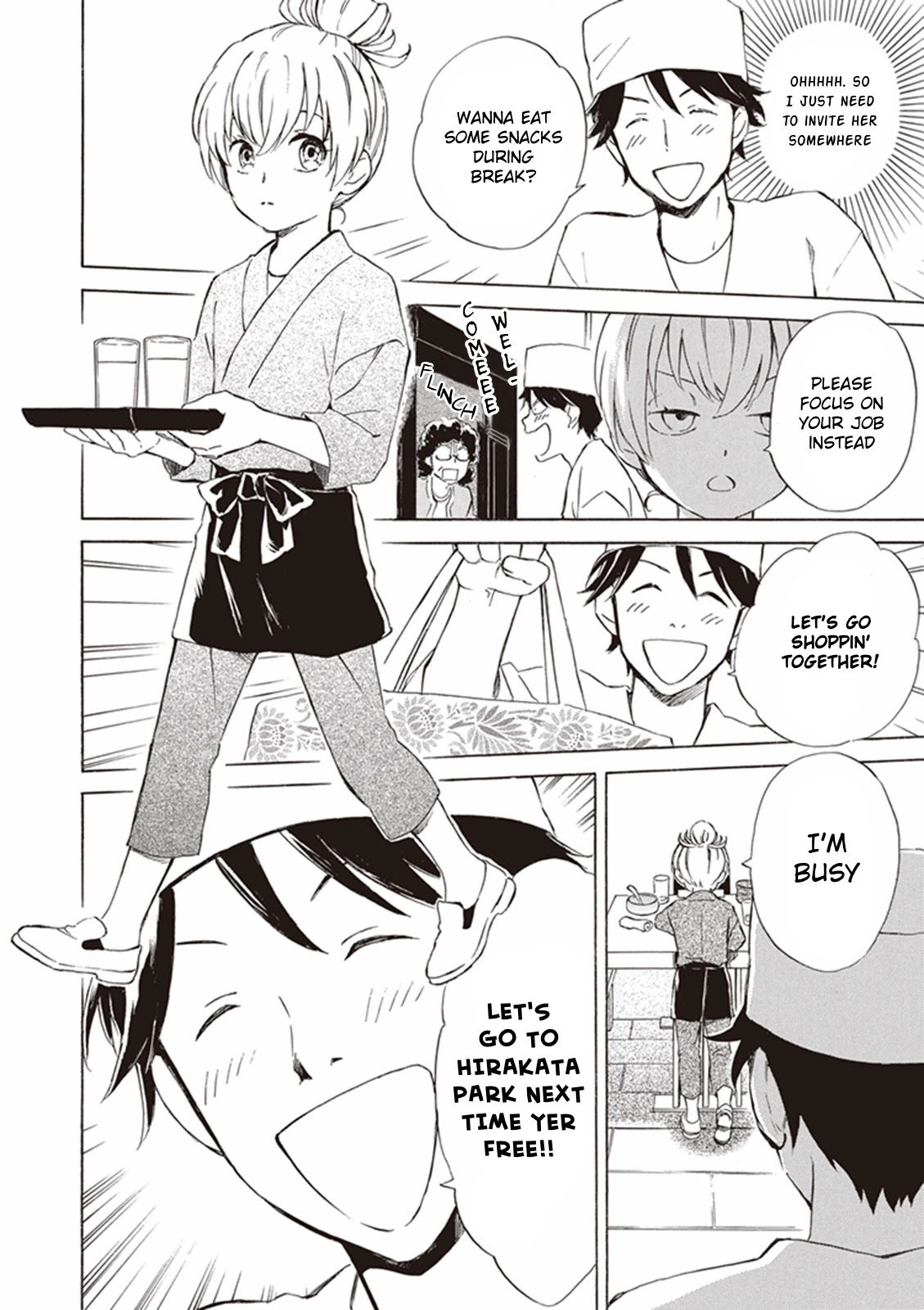 Kyoto & Wagashi & Family Chapter 3 page 4 - Chapter 3: Blue Winds