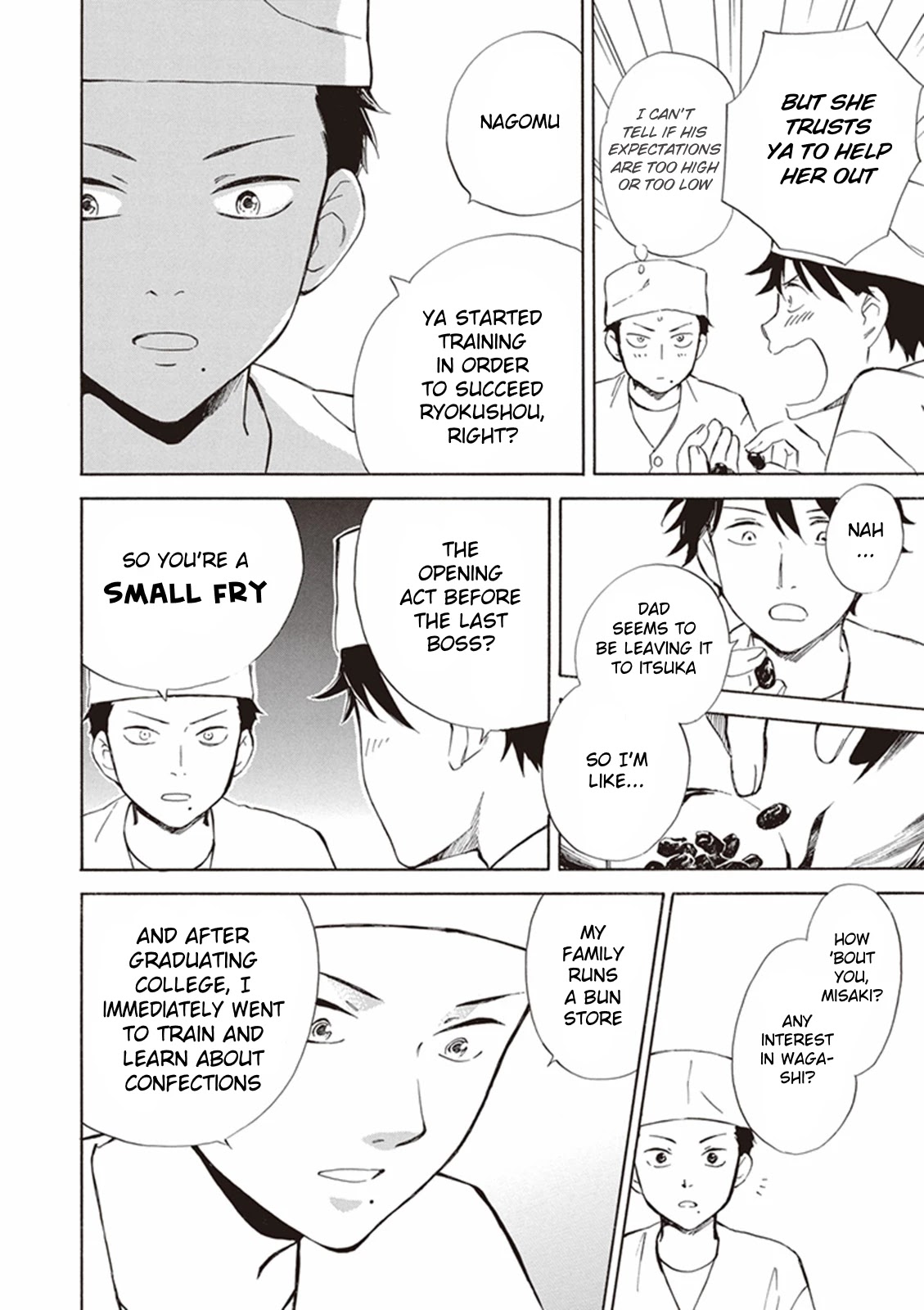 Kyoto & Wagashi & Family Chapter 3 page 6 - Chapter 3: Blue Winds
