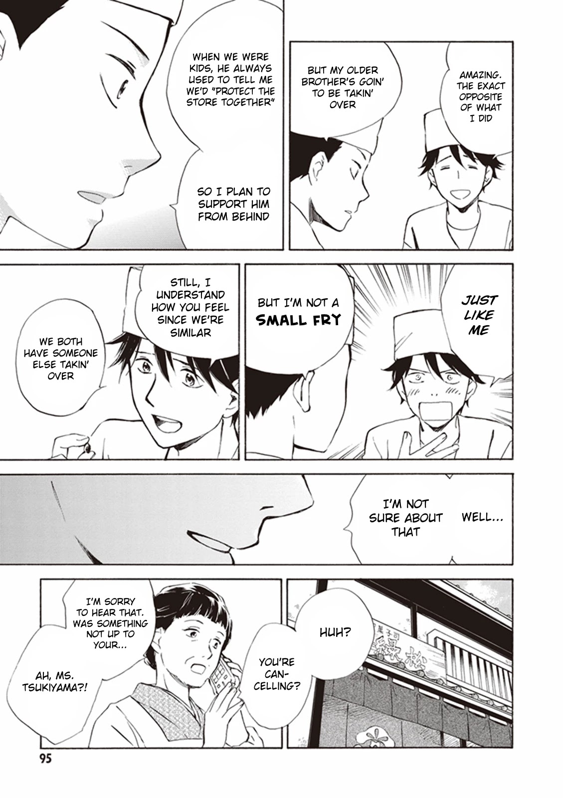 Kyoto & Wagashi & Family Chapter 3 page 7 - Chapter 3: Blue Winds