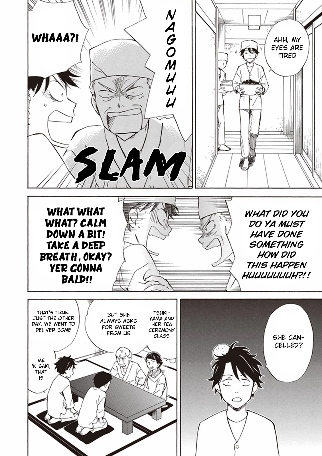 Kyoto & Wagashi & Family Chapter 3 page 8 - Chapter 3: Blue Winds