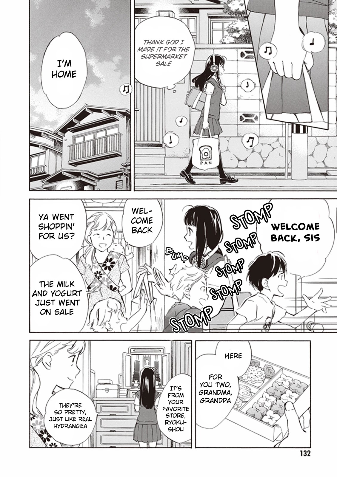 Kyoto & Wagashi & Family Chapter 4 page 10 - Chapter 4: Echoes in the Four Petals
