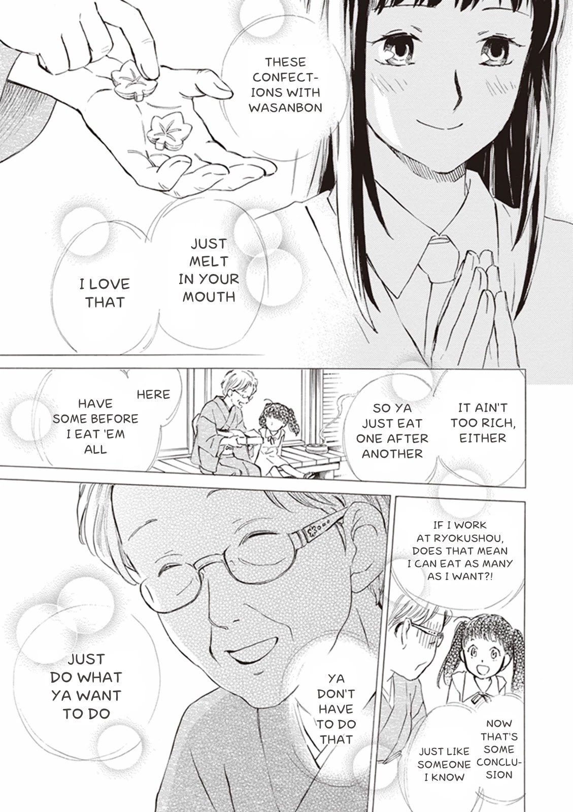 Kyoto & Wagashi & Family Chapter 4 page 11 - Chapter 4: Echoes in the Four Petals