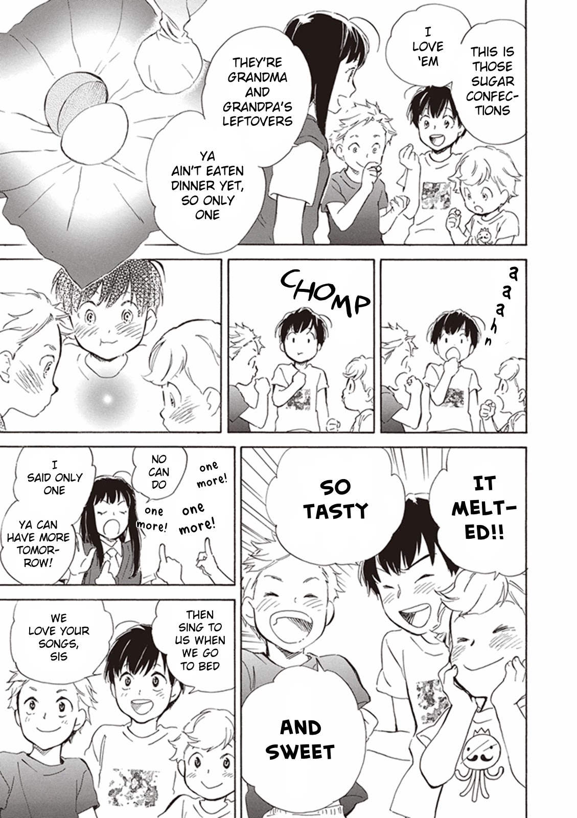 Kyoto & Wagashi & Family Chapter 4 page 13 - Chapter 4: Echoes in the Four Petals