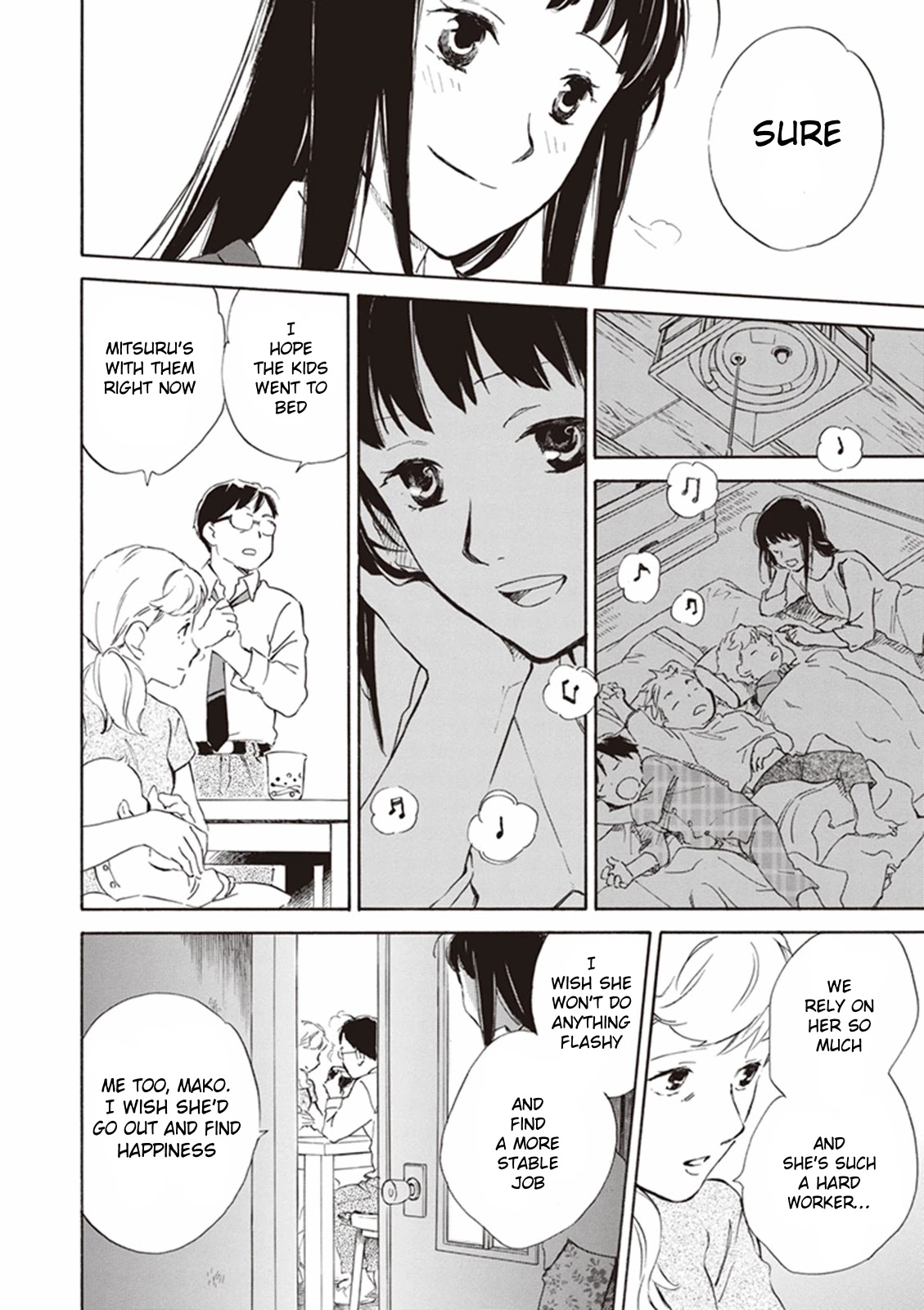 Kyoto & Wagashi & Family Chapter 4 page 14 - Chapter 4: Echoes in the Four Petals